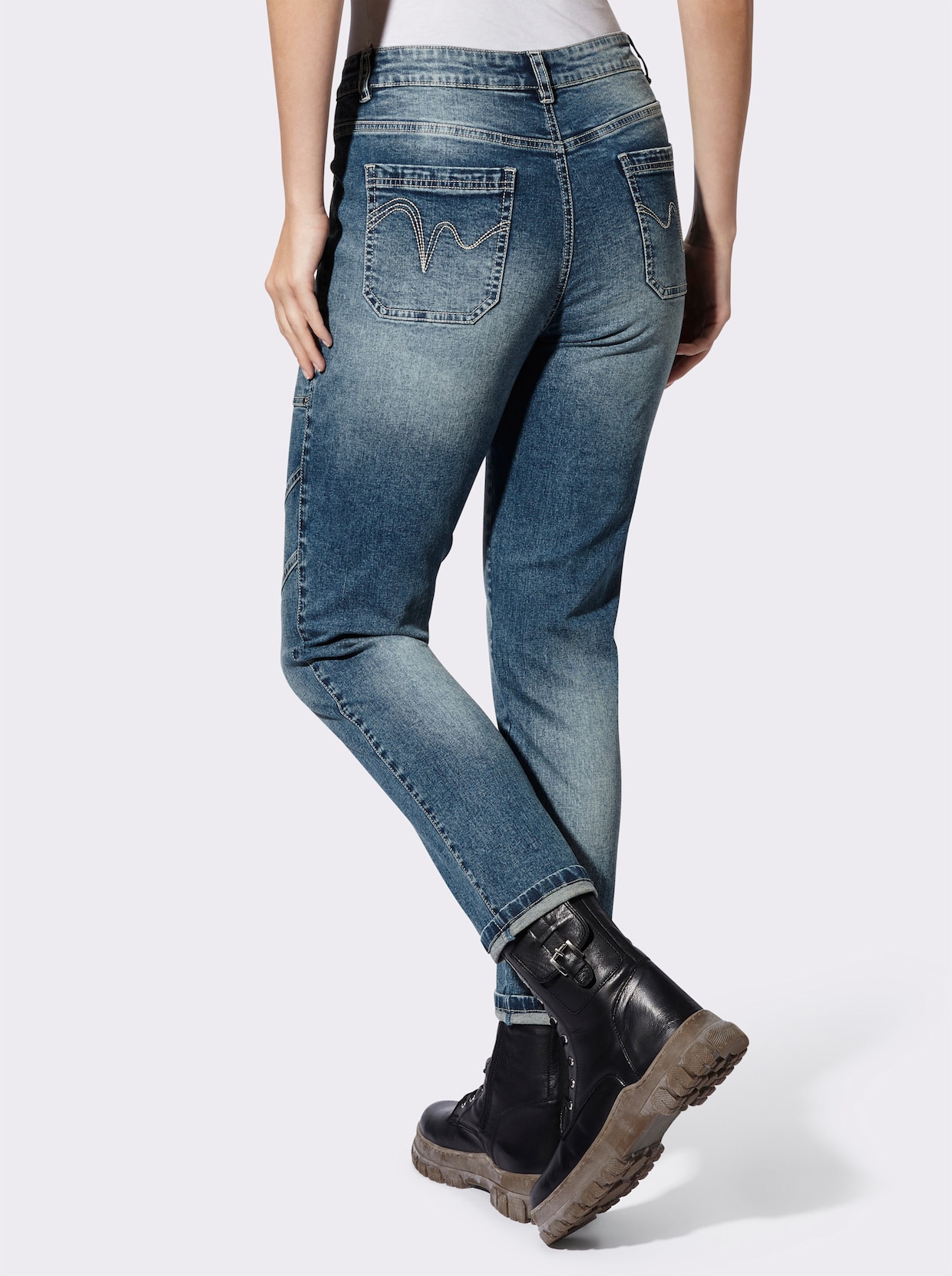 heine Boyfriend jeans - blue-bleached