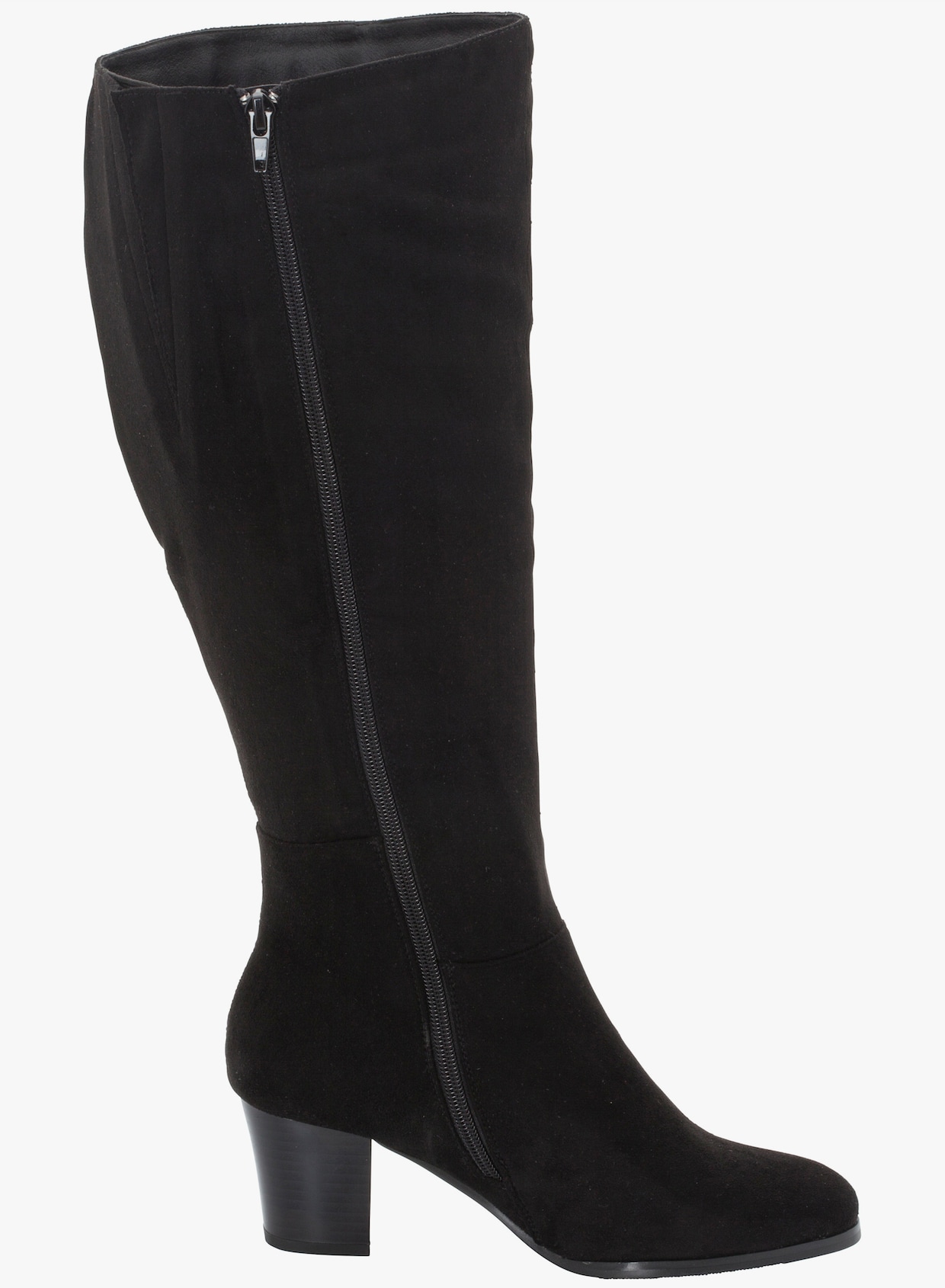 sheego Weitschaftstiefel - schwarz