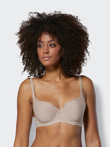 Viania T-Shirt-BH mit Bügel mit Spacer-Cups - elfenbein