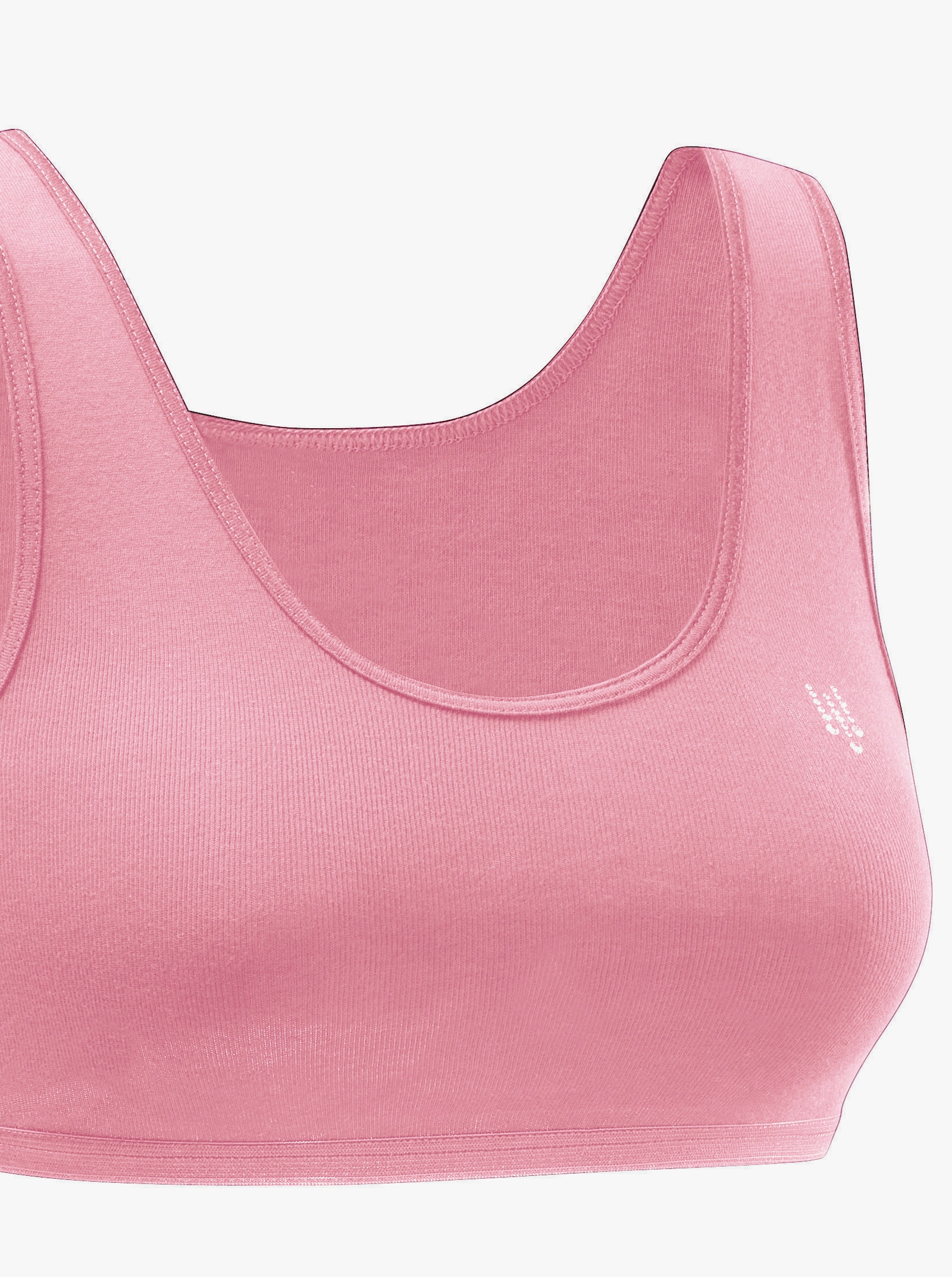 Speidel Bustier ohne Seitennähte - grün + koralle + blau