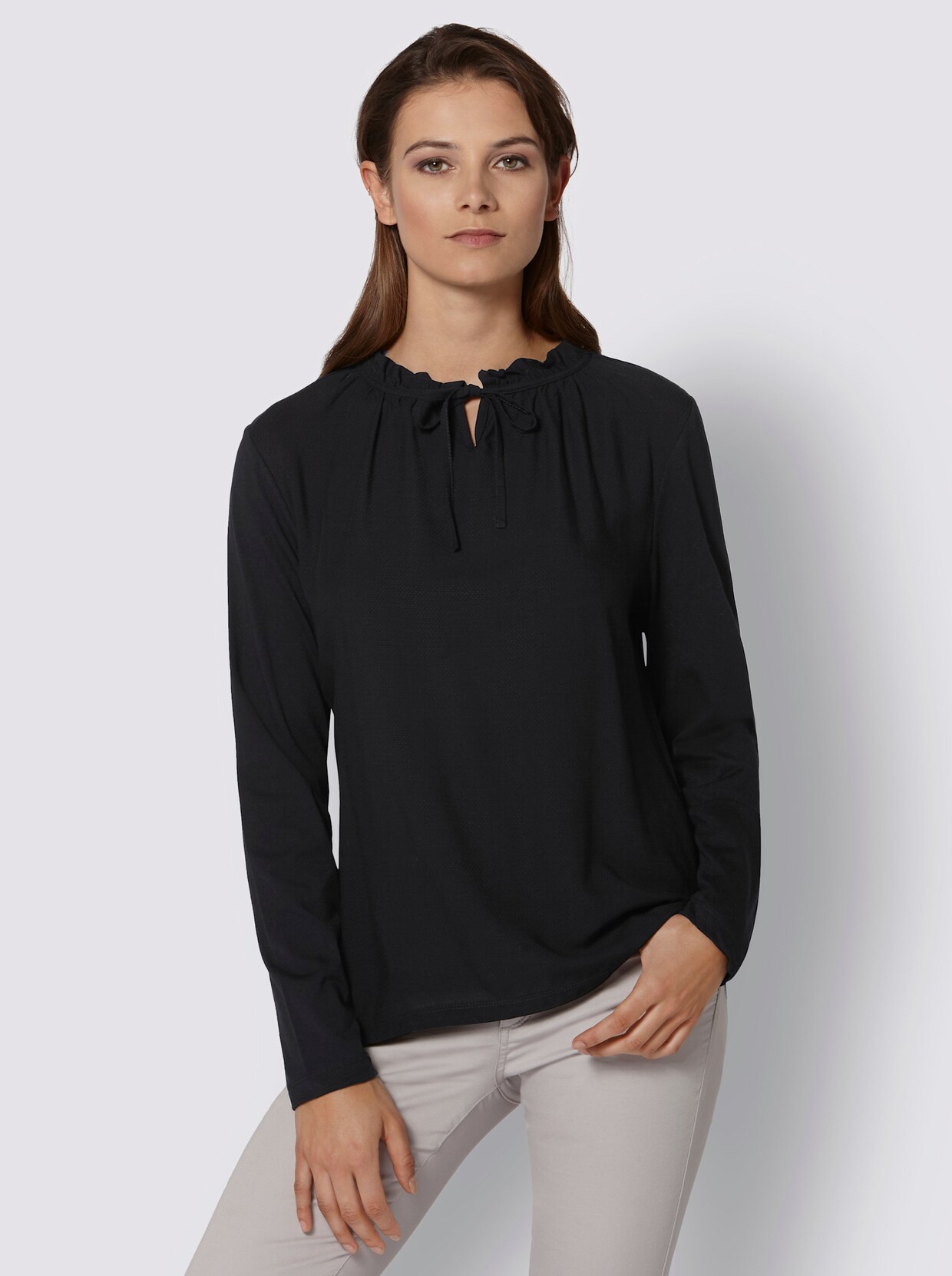 Blouseshirt - zwart