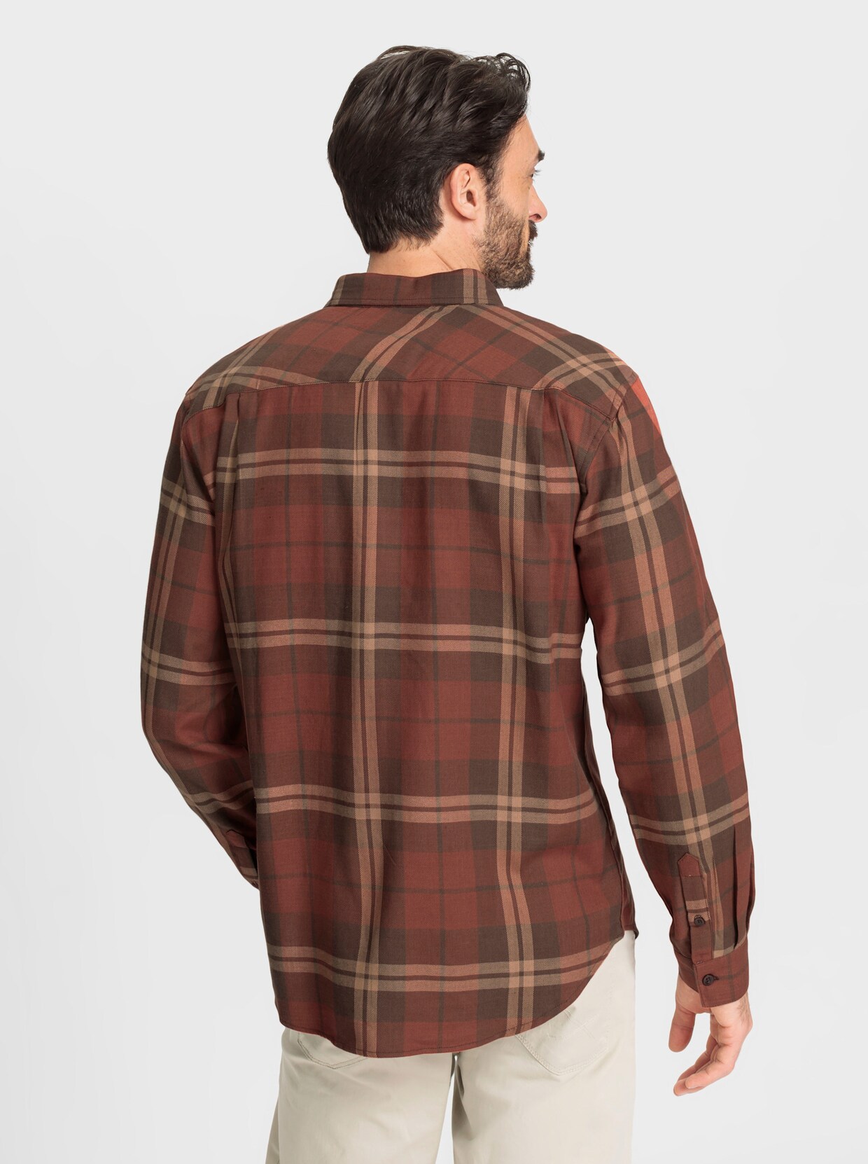 Catamaran Flanelhemd - choco geruit