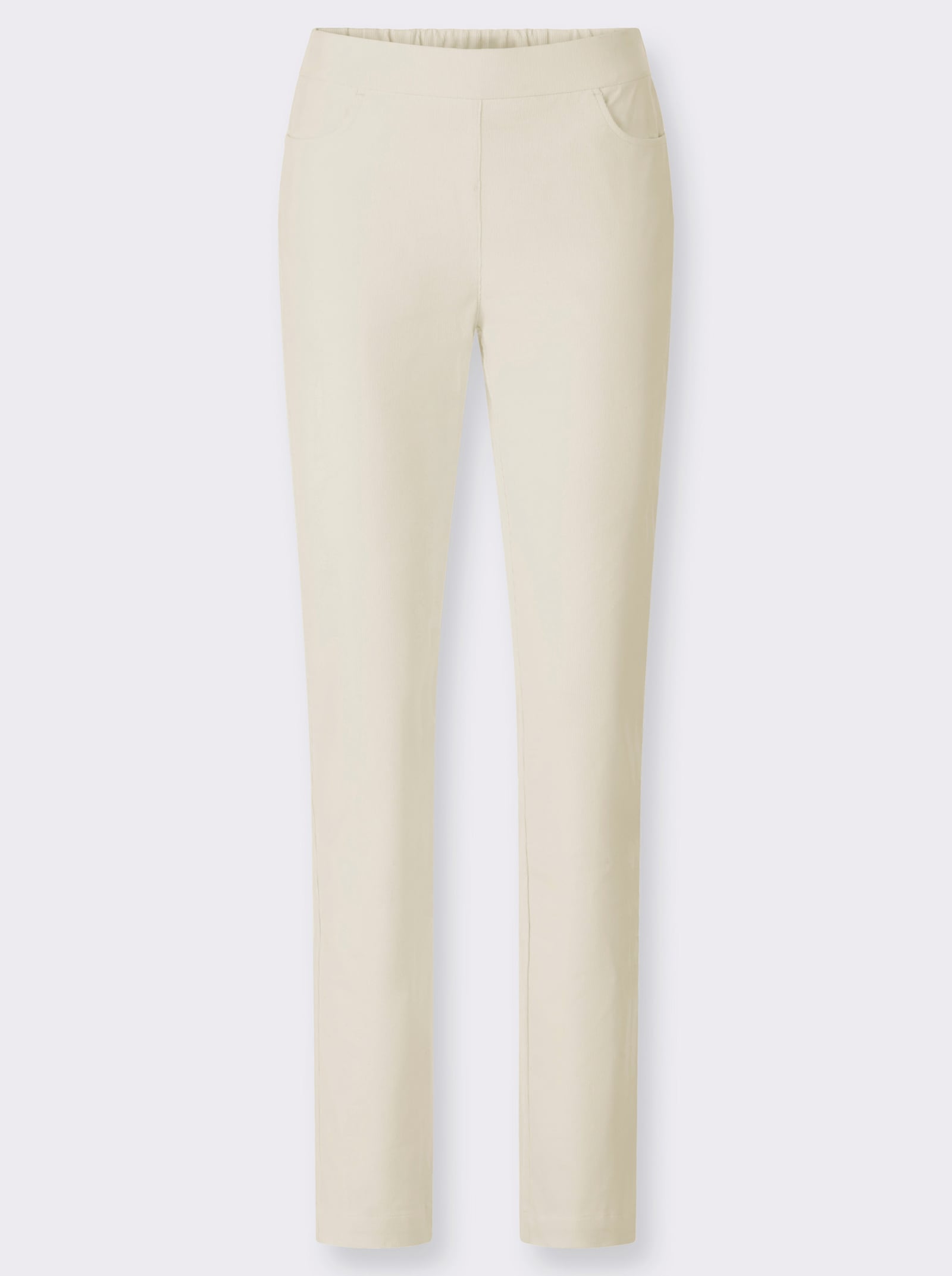 heine Cordhose mit Schlupfbund - champagner