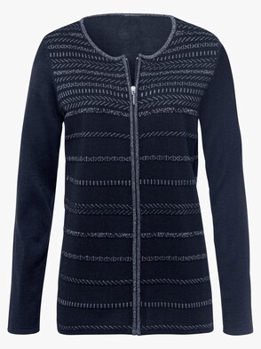 Strickjacke - marine