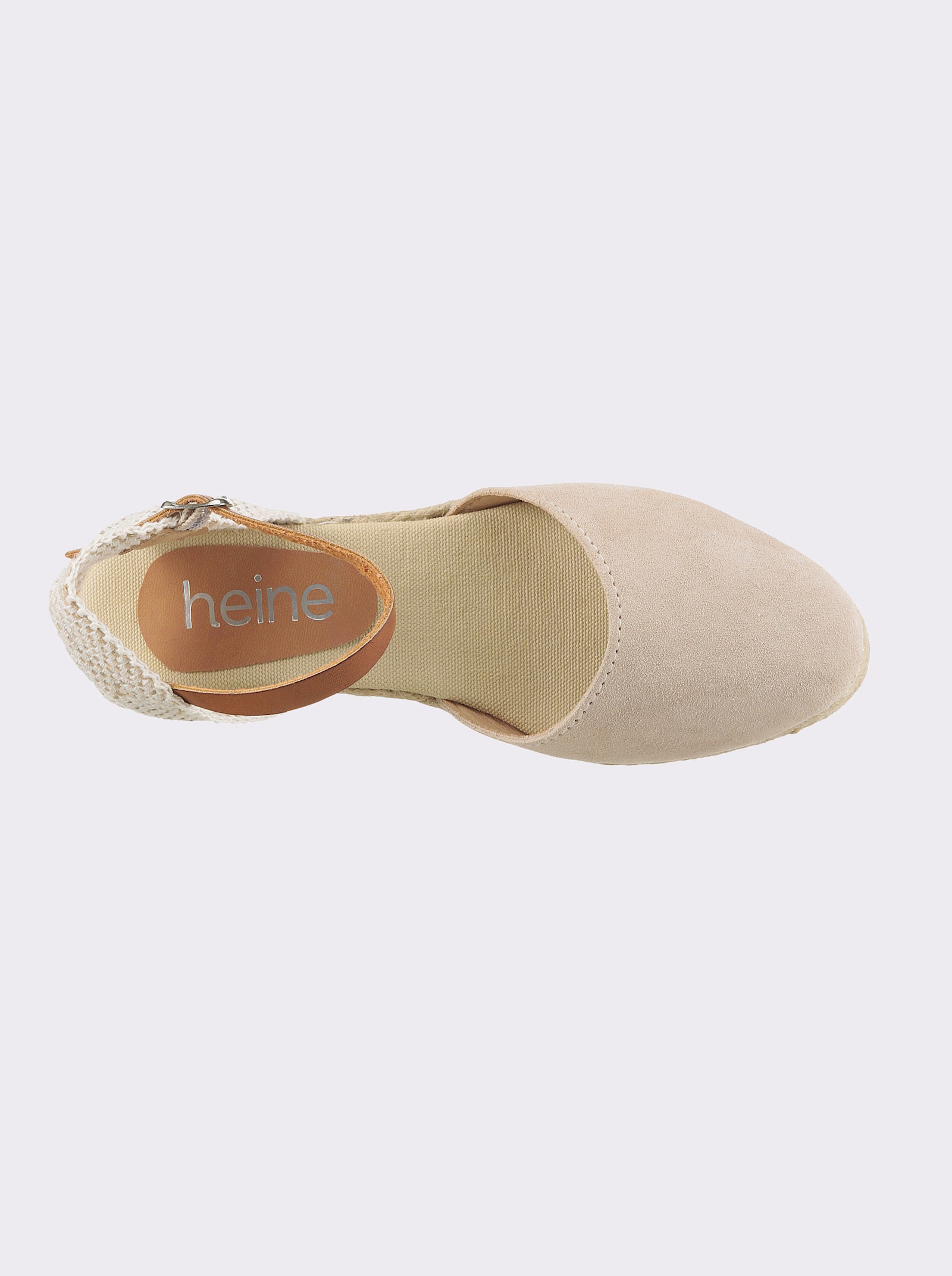 heine Keilsandalette - beige