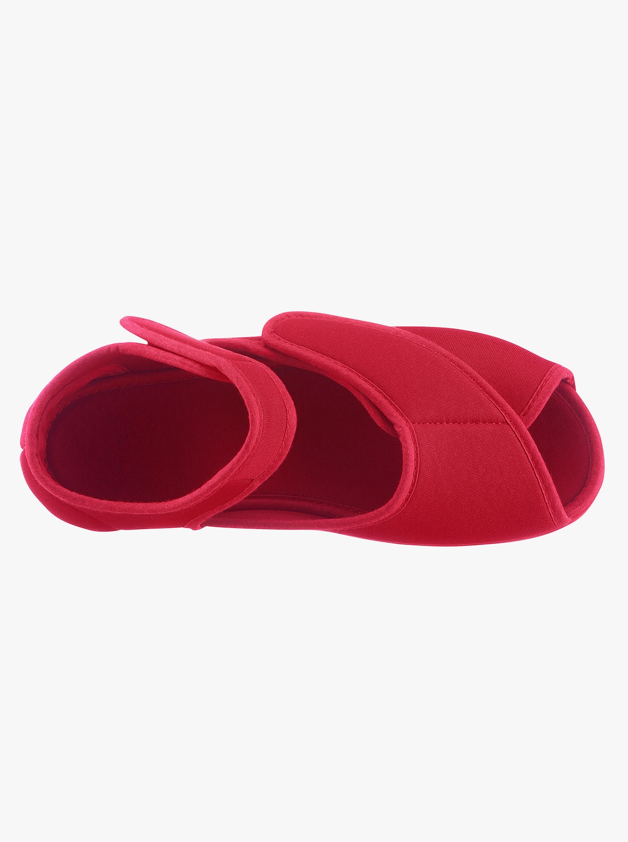 Topánky so zapínaním na suchý zips - červená
