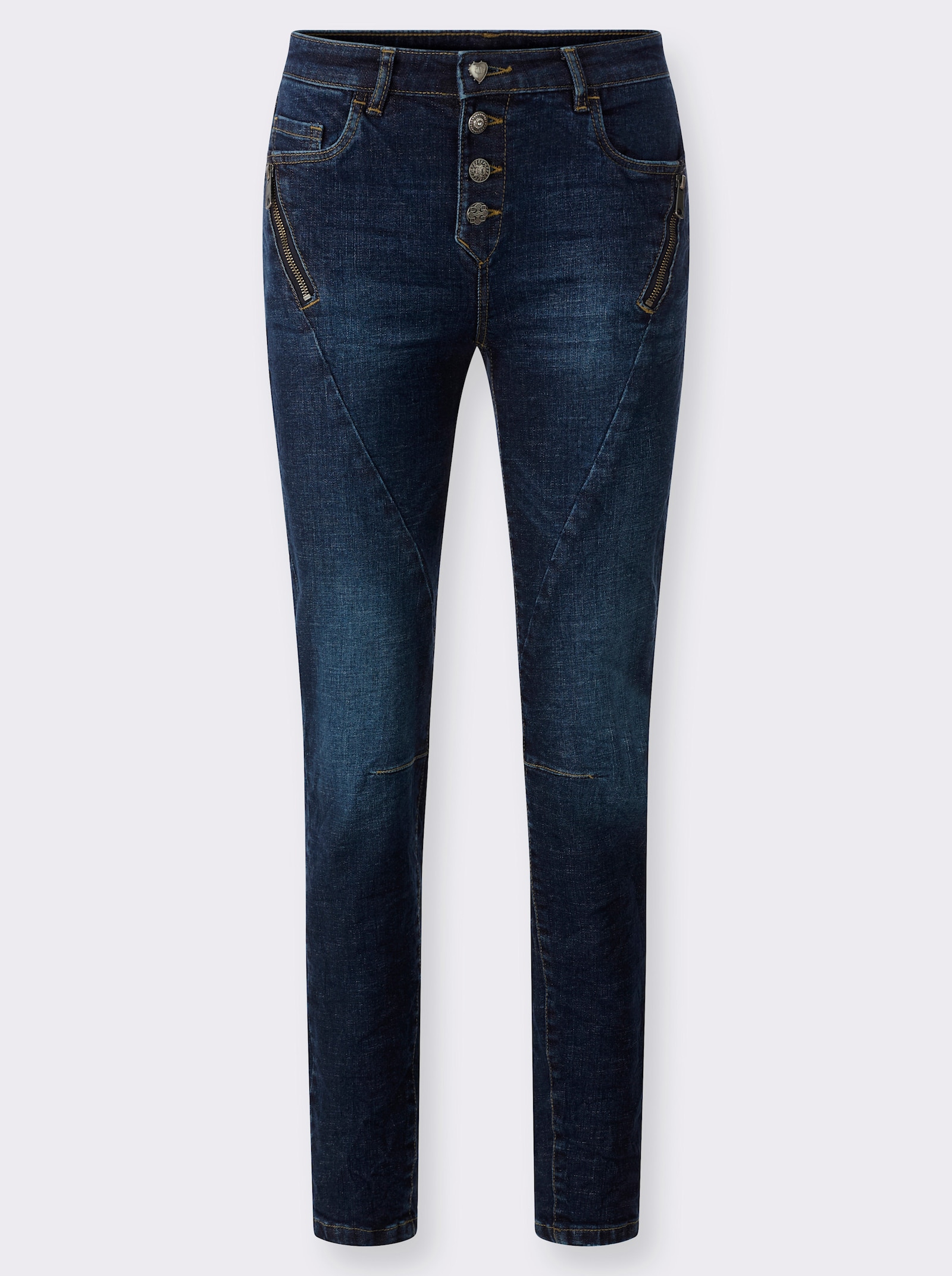 heine Jeans mit Teilungsnähten - dark blue