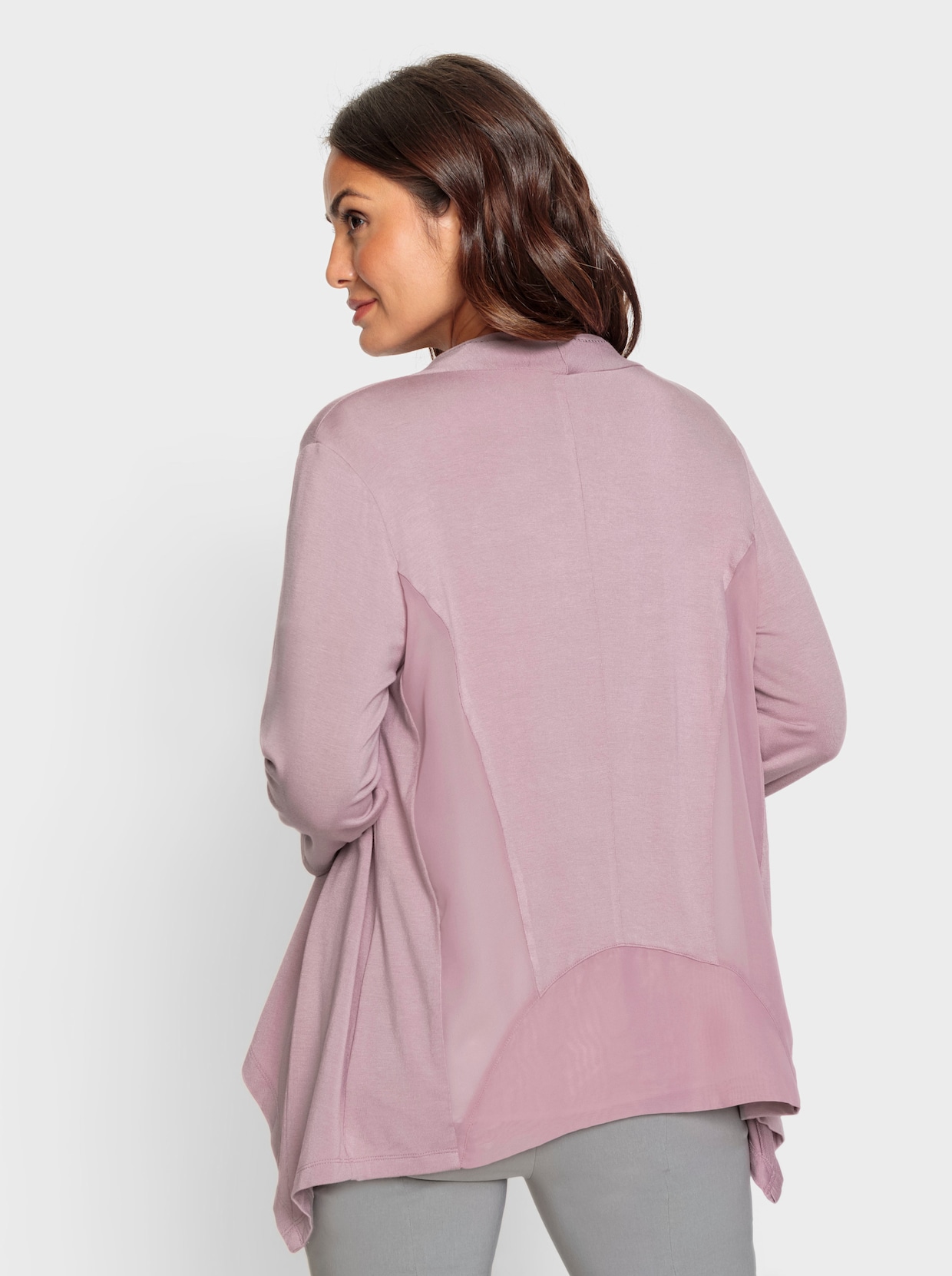 Shirtjacke - mauve