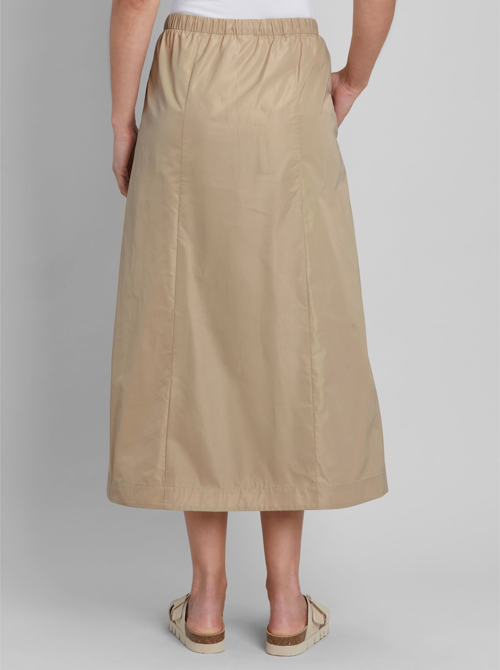 heine Bahnenrock mit Bindeband - beige