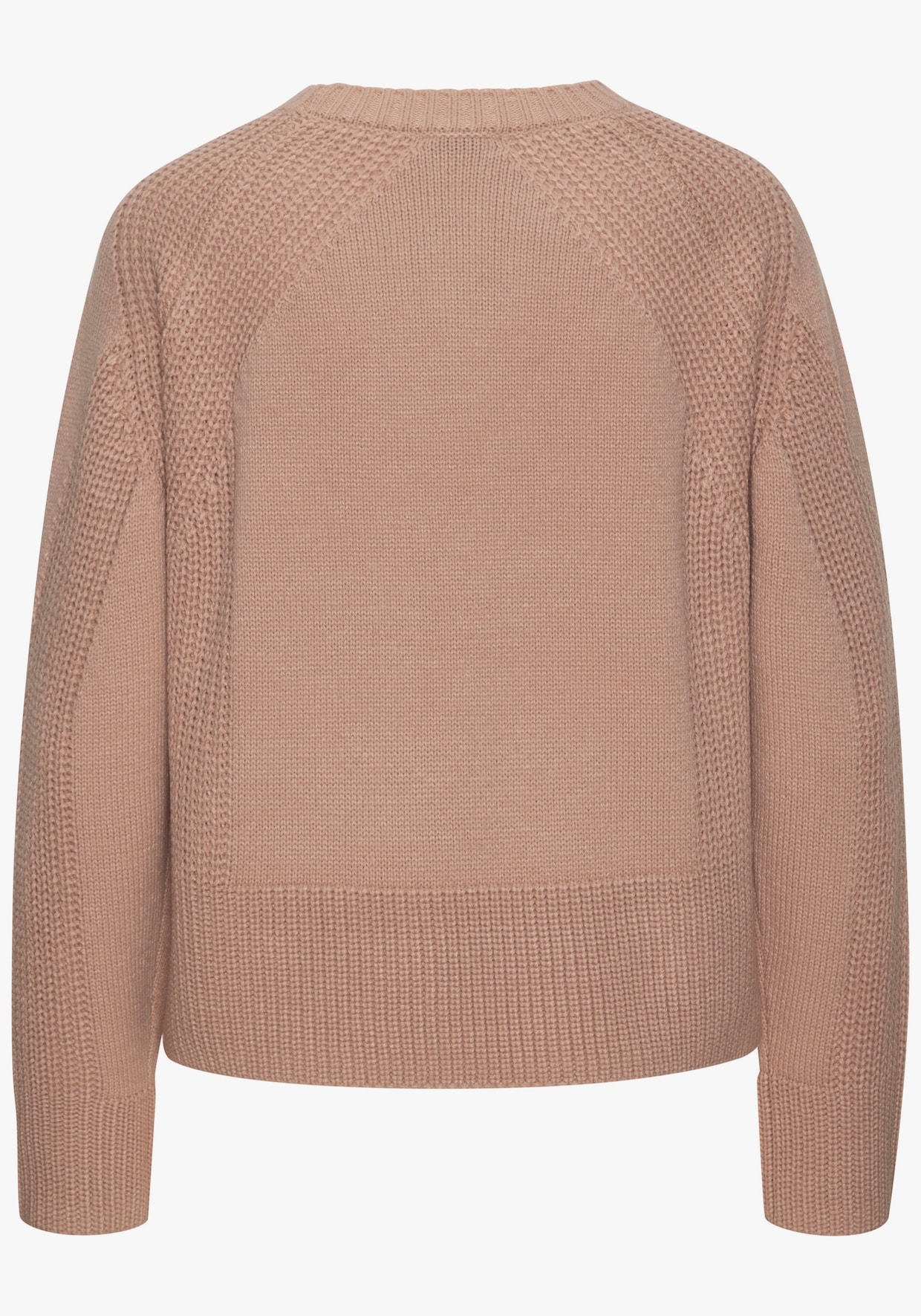 LASCANA Strickpullover - camelfarben