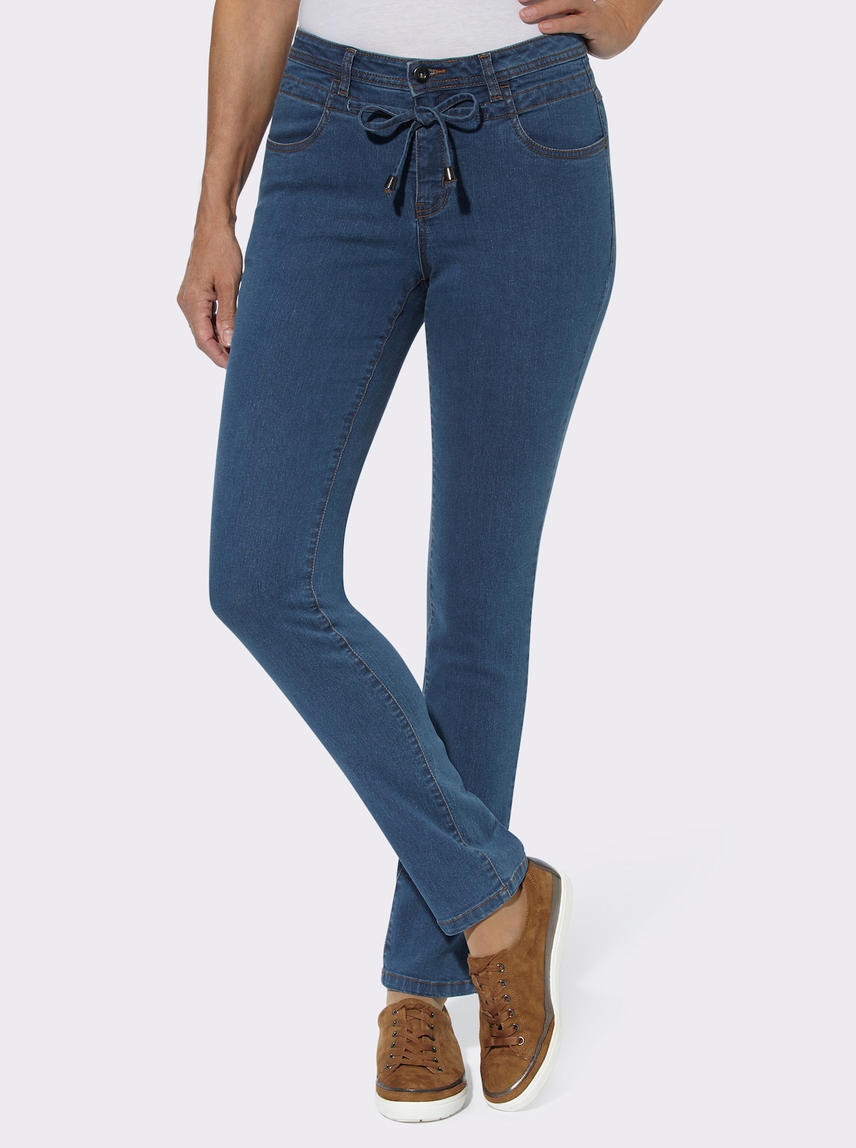 Jeans - blue-stone-washed