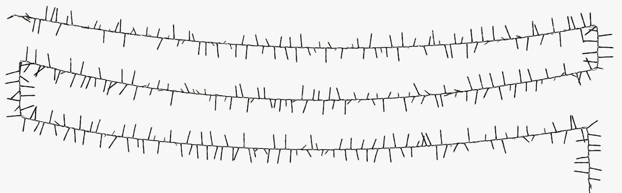 BONETTI LED-Lichterkette - schwarz