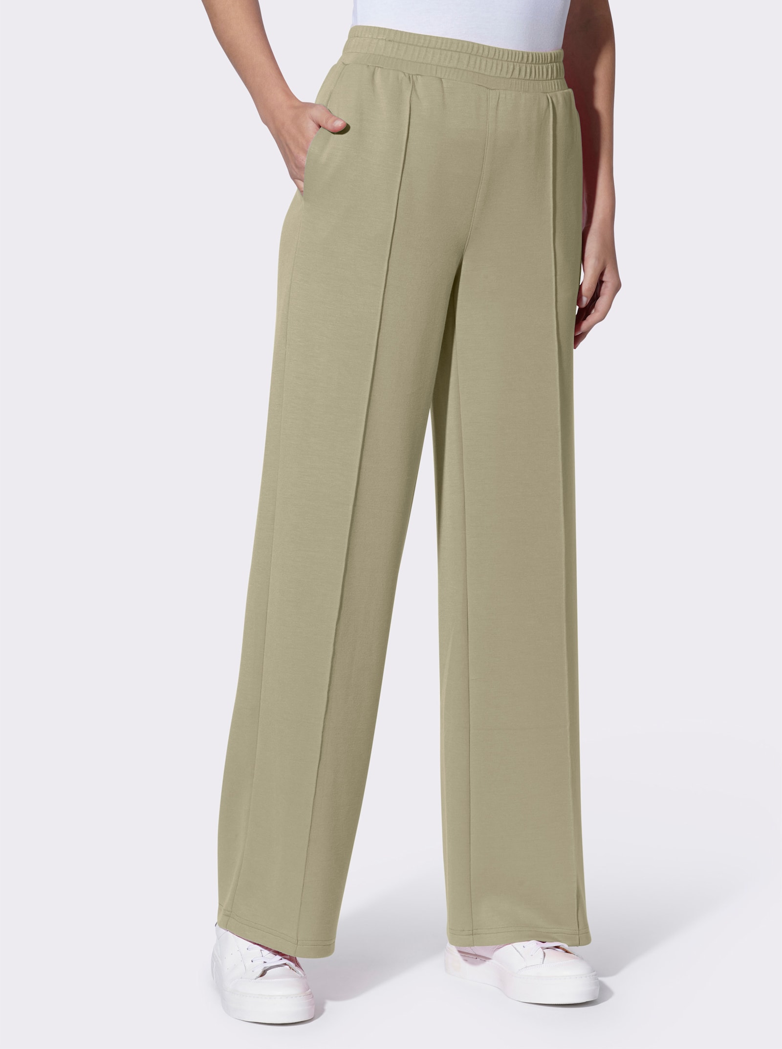 heine Schlupfhose mit weitem Bein - salbei