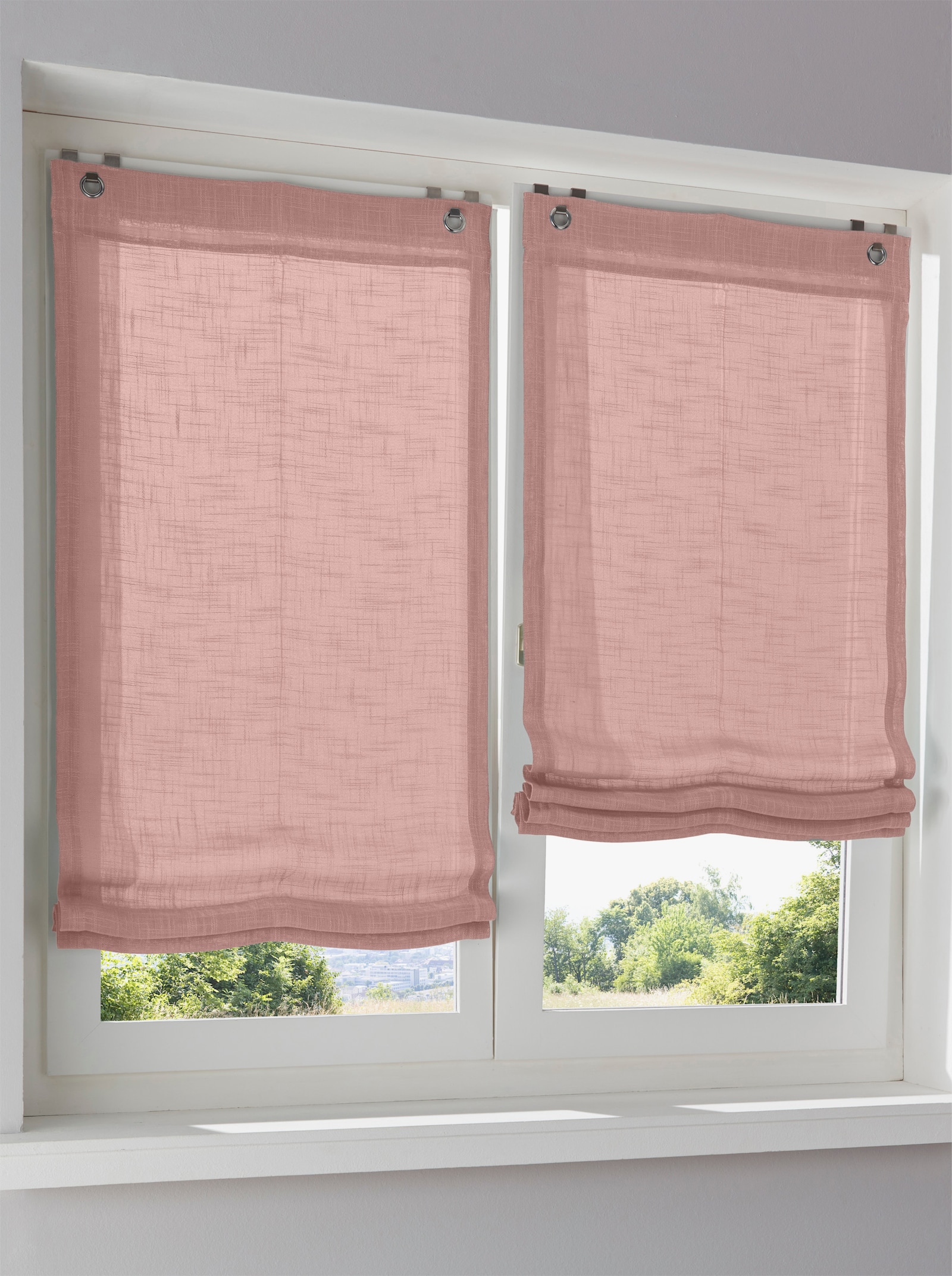 heine home Raffrollo - rose