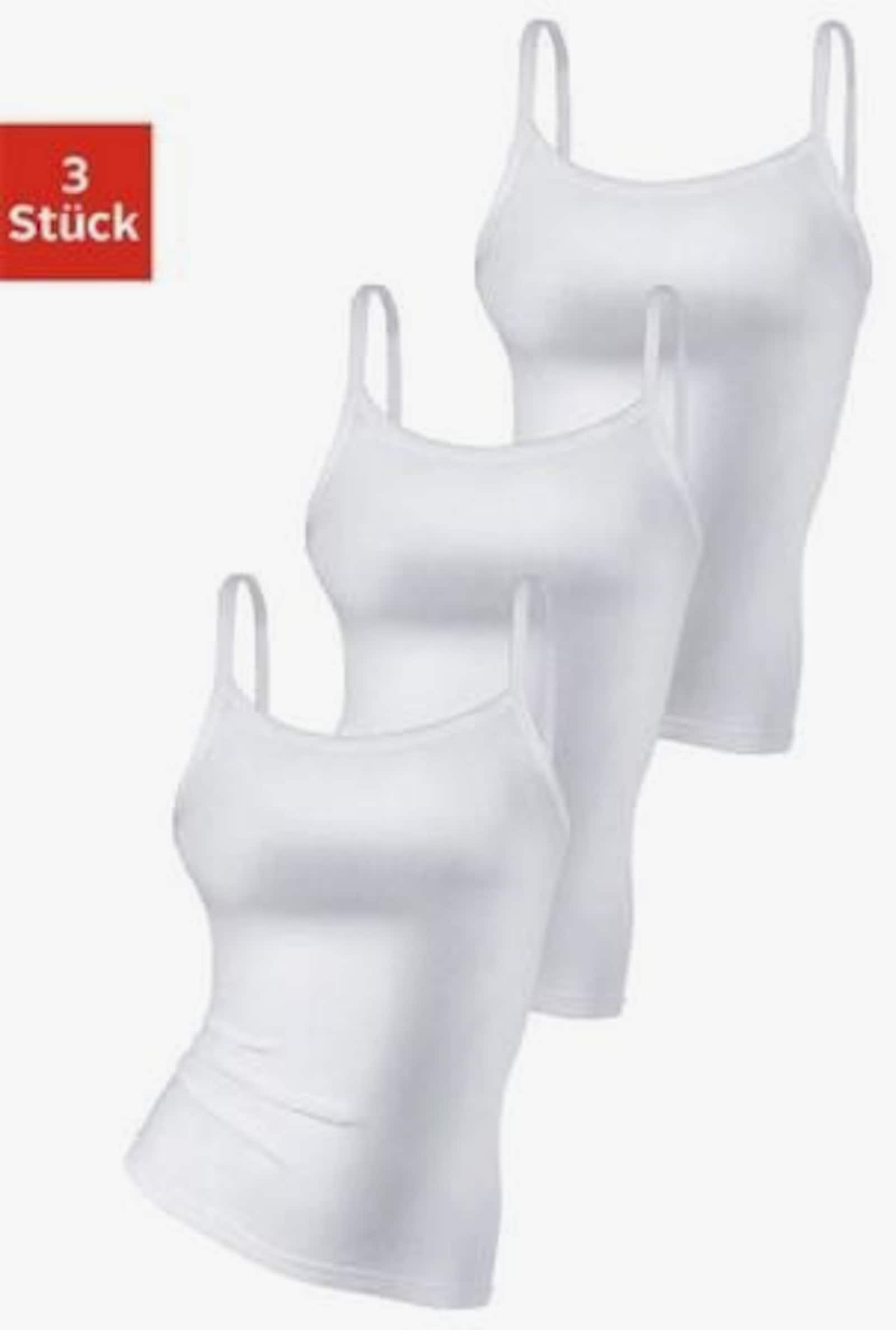 H.I.S Spaghettitop - weiß