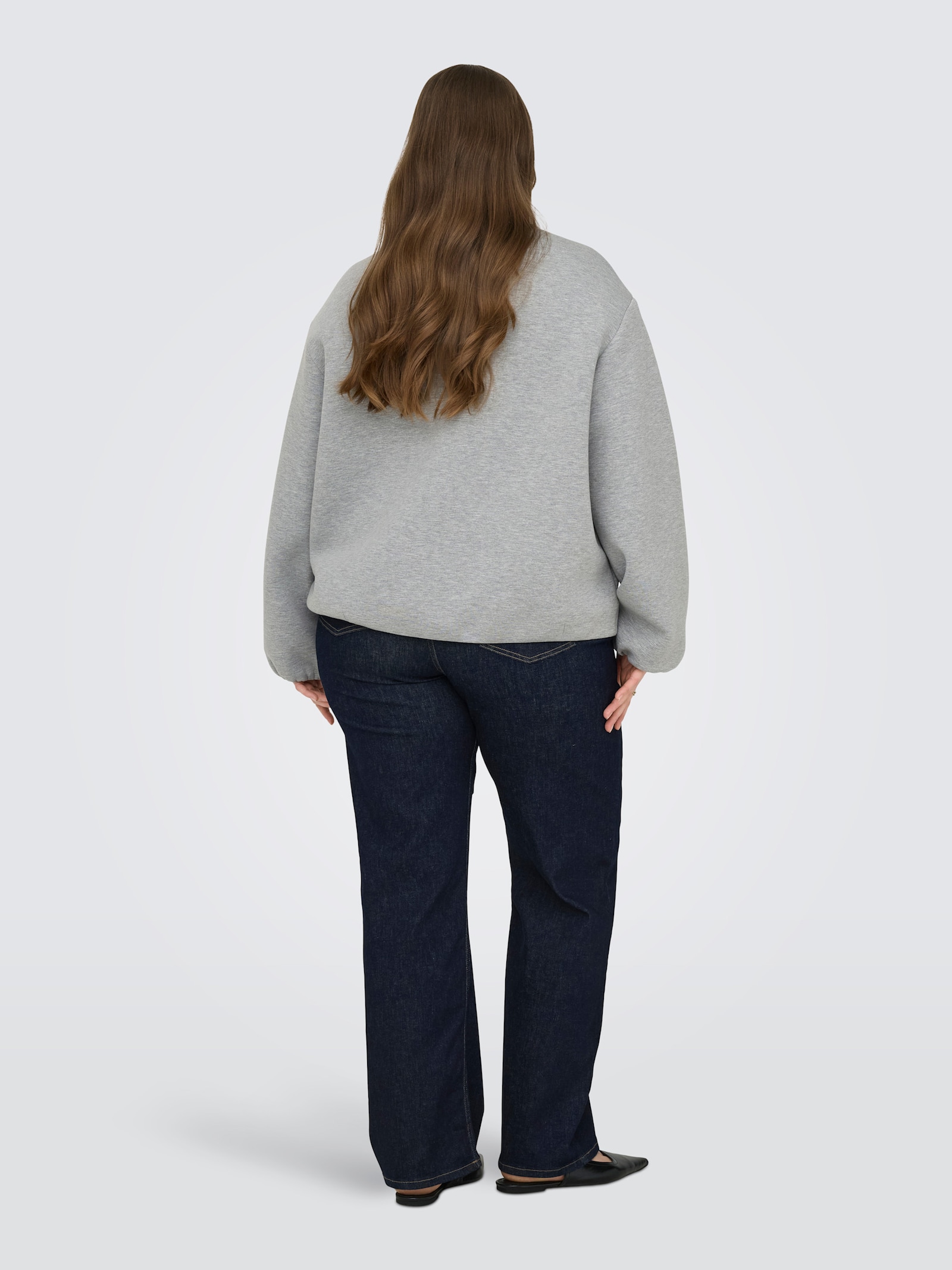 ONLY CARMAKOMA Blouson - medium grey melange