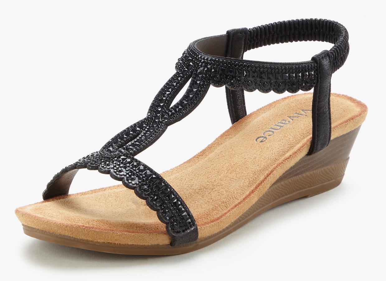 Vivance Sandalen - zwart