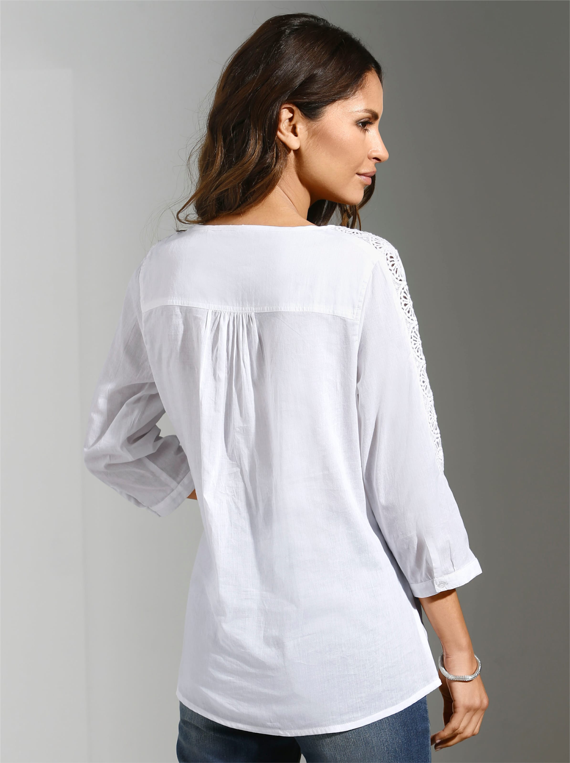Baumwollbluse