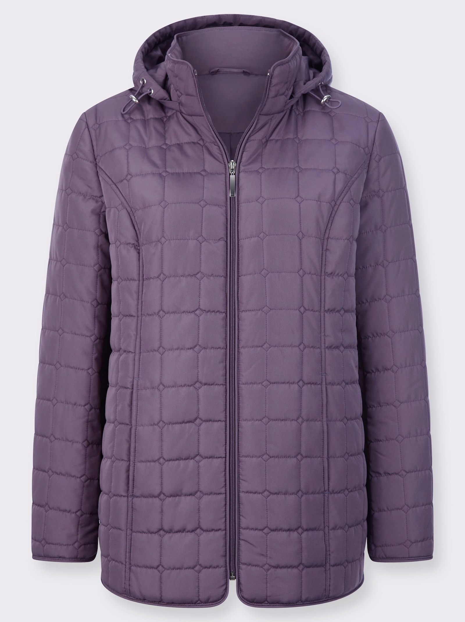 Steppjacke mit abzippbarer Kapuze - feige