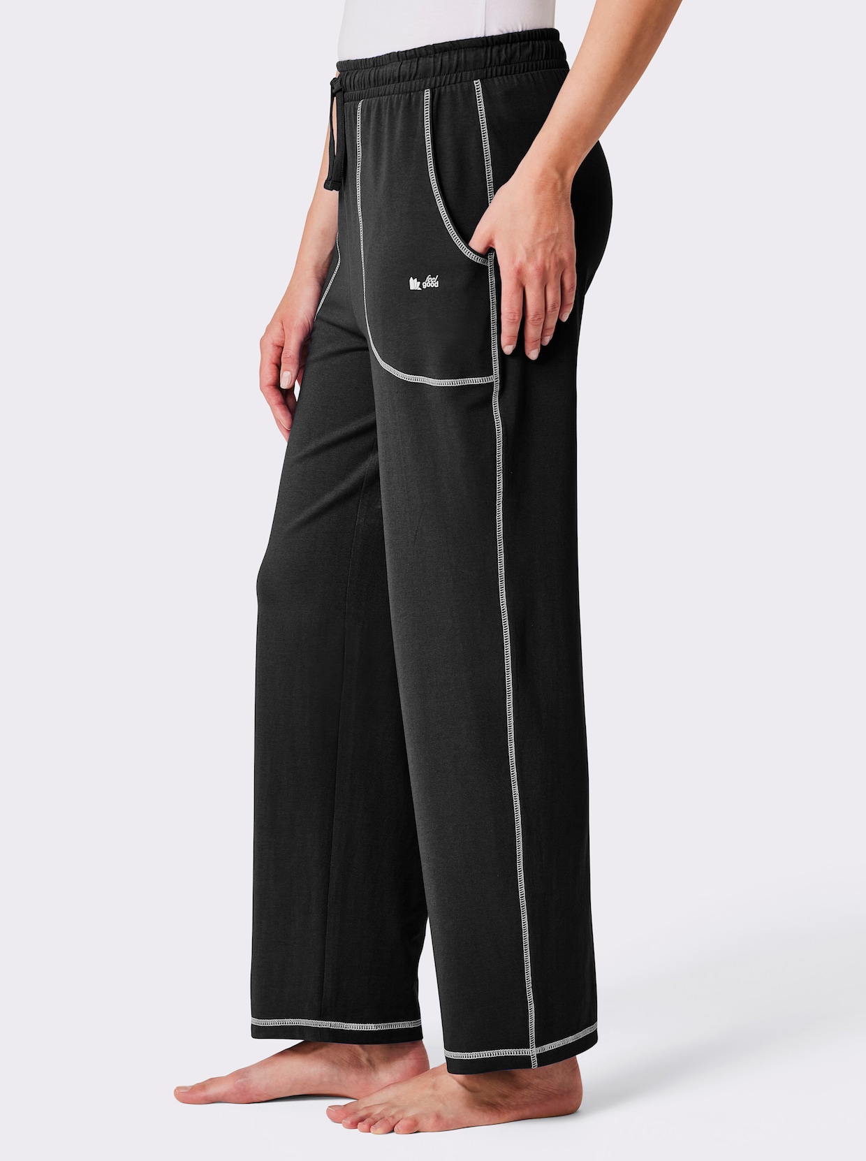 feel good broek - zwart