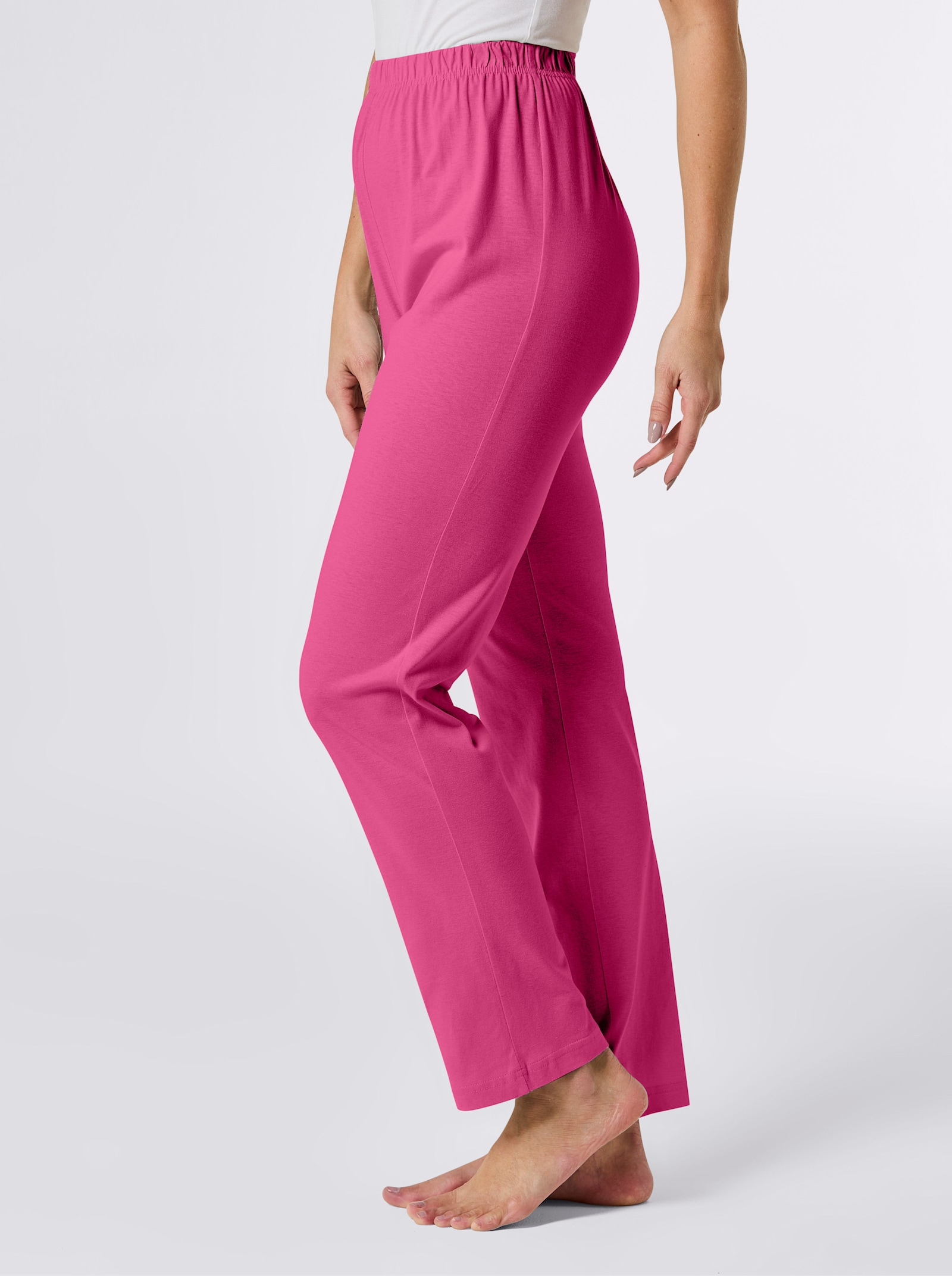wäschepur Schlafanzug-Hose - fuchsia