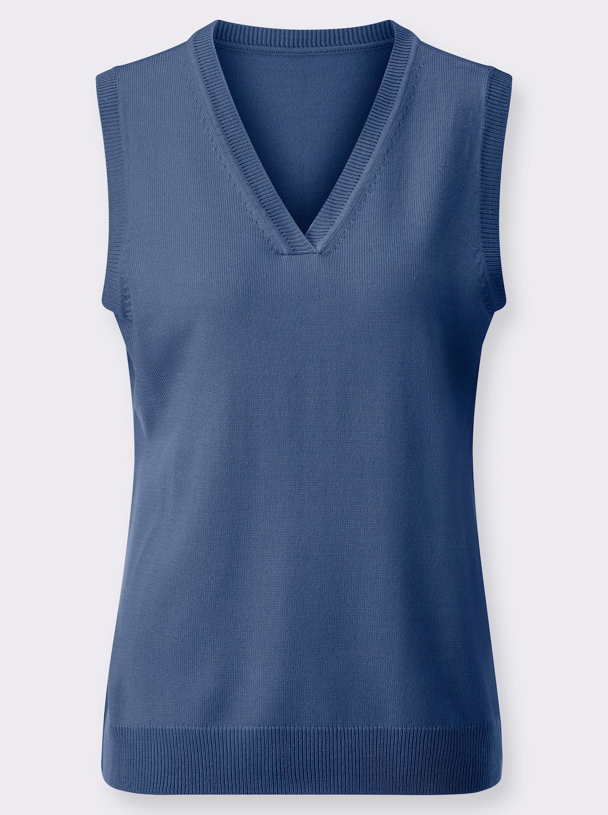 Slip-over - jeansblauw
