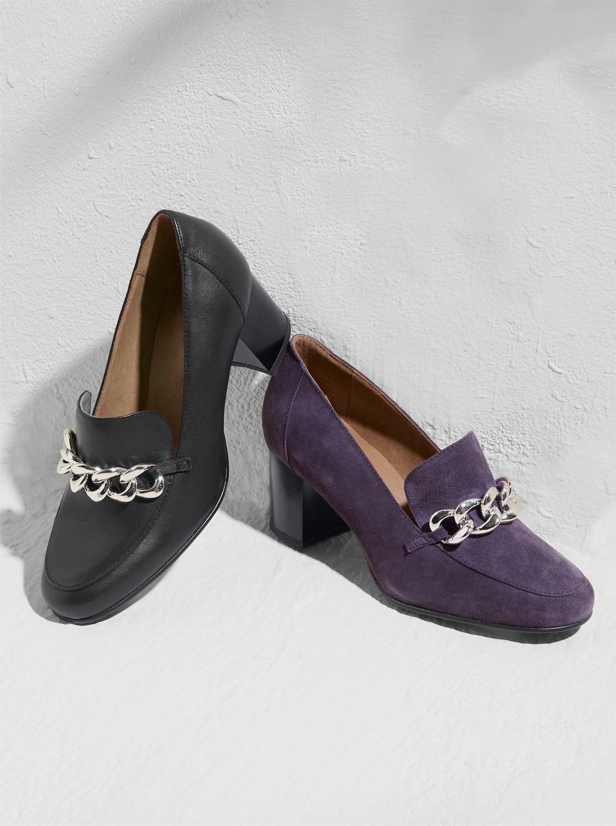 heine pumps - zwart