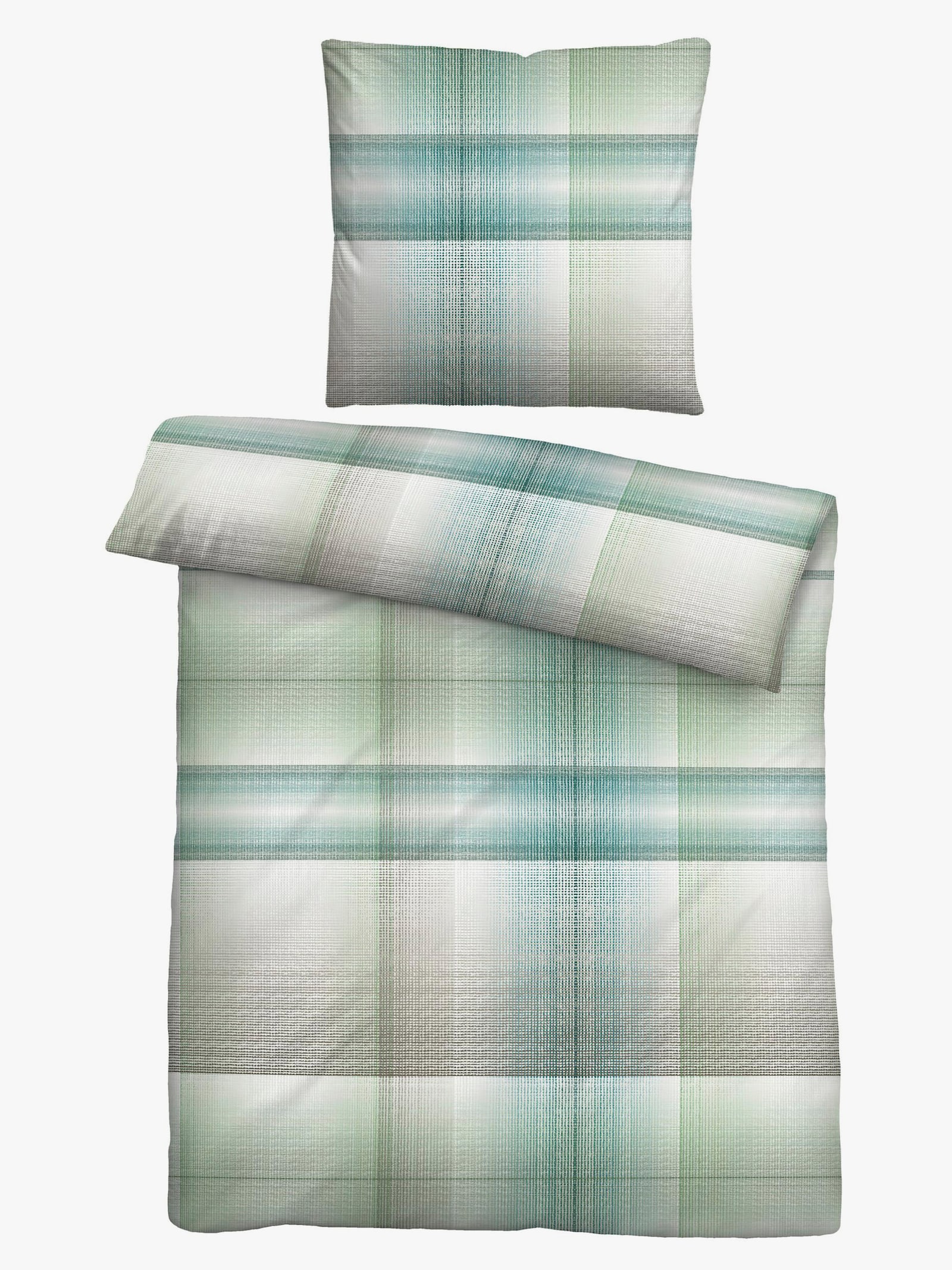 Biberna Bettwäsche - hellgrün