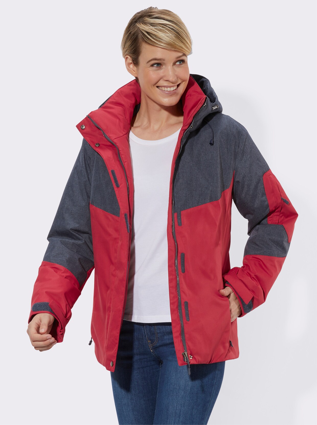 Funktionsjacke - rot