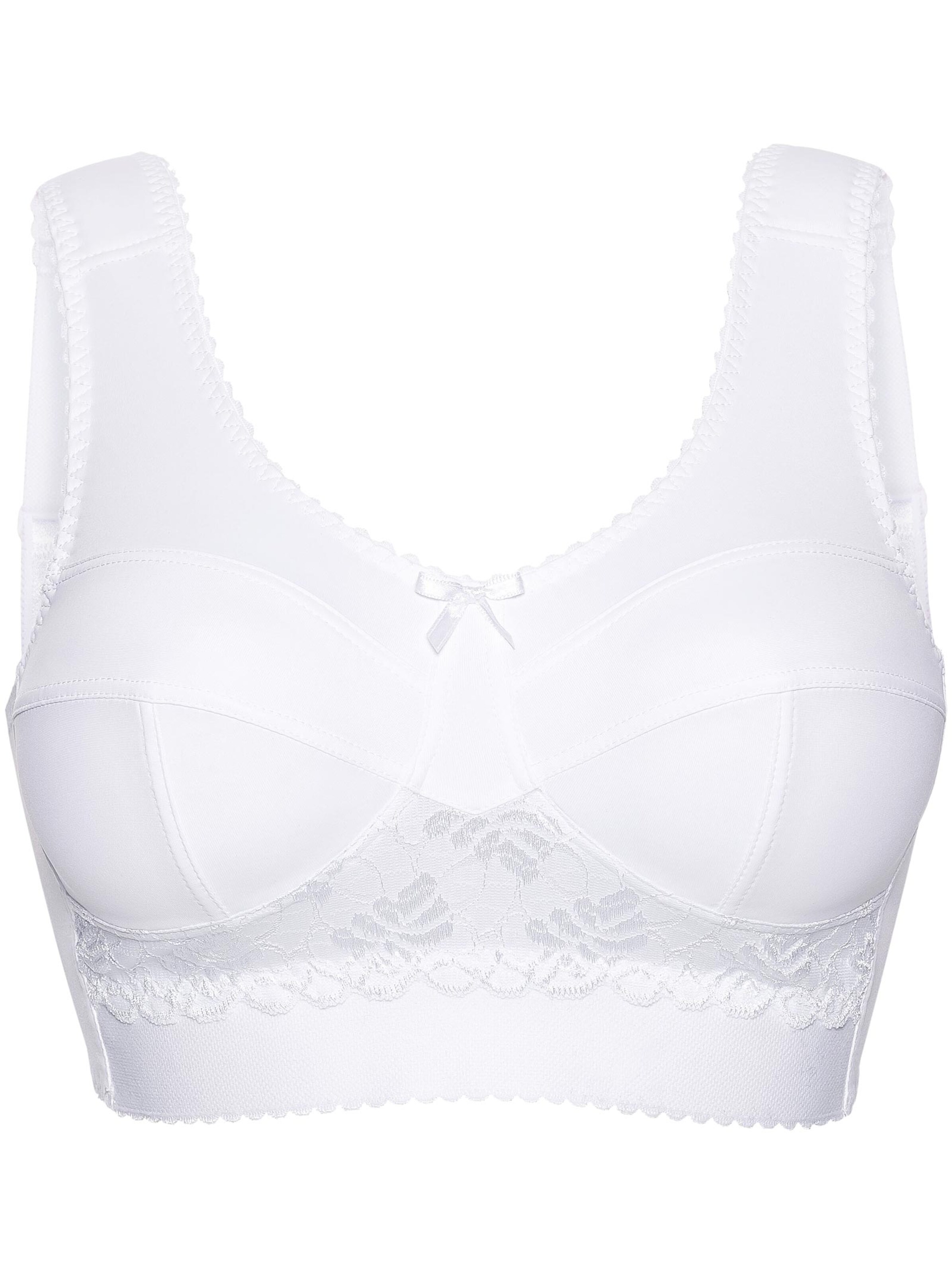 wäschepur Entlastungs-BH ohne Bügel - weiß