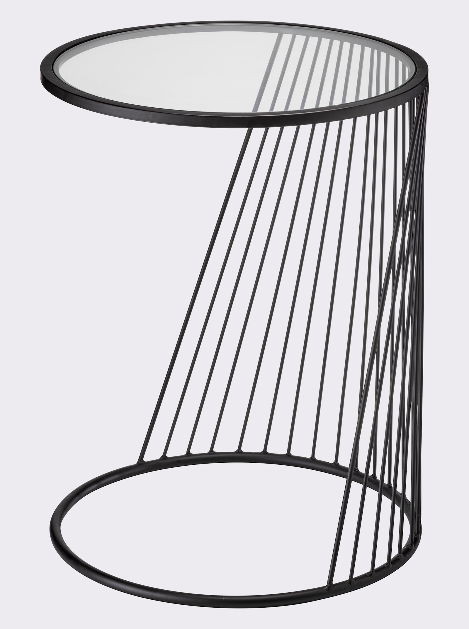 heine home Beistelltisch - schwarz