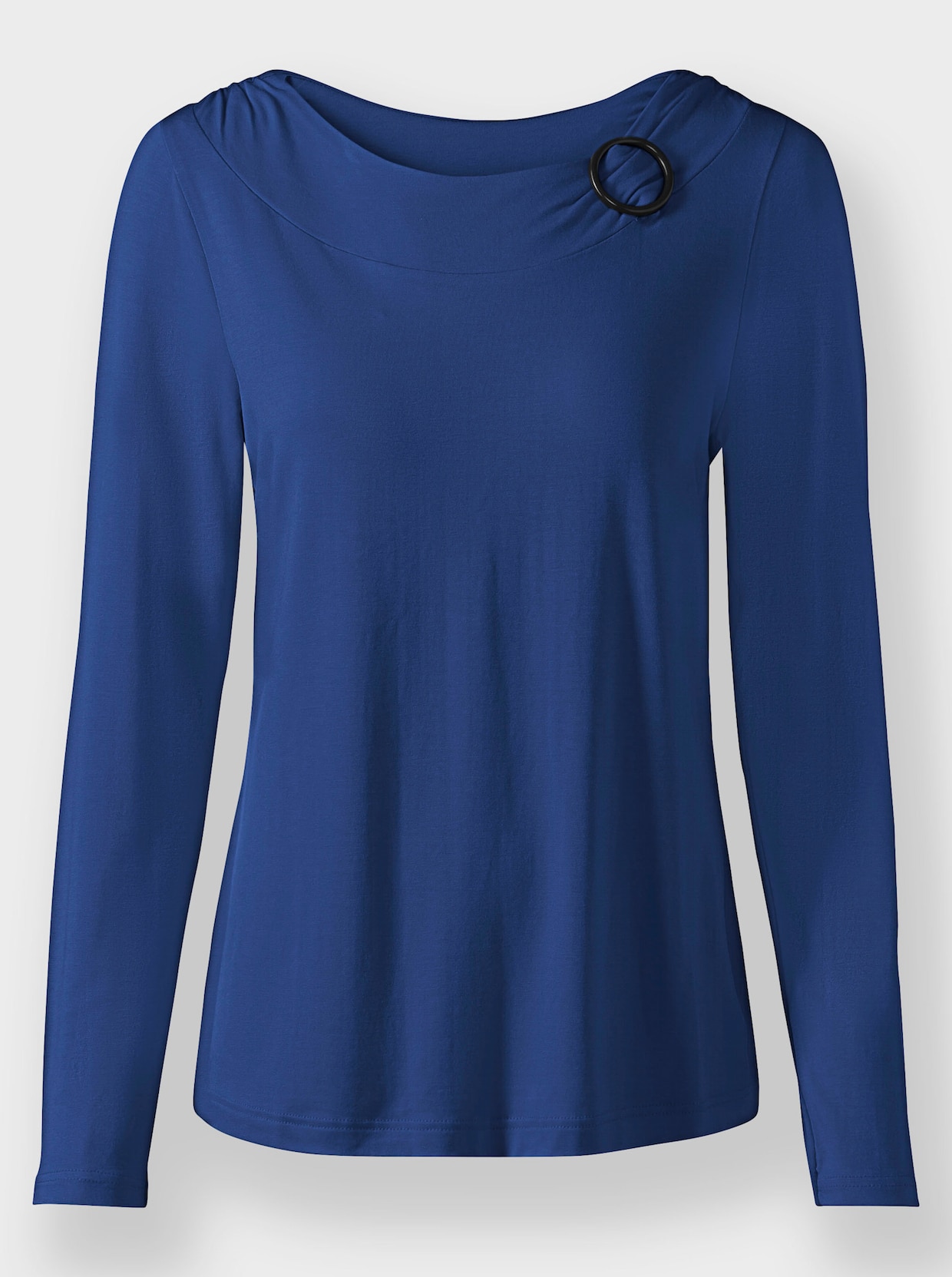 heine Shirt met lange mouwen - koningsblauw