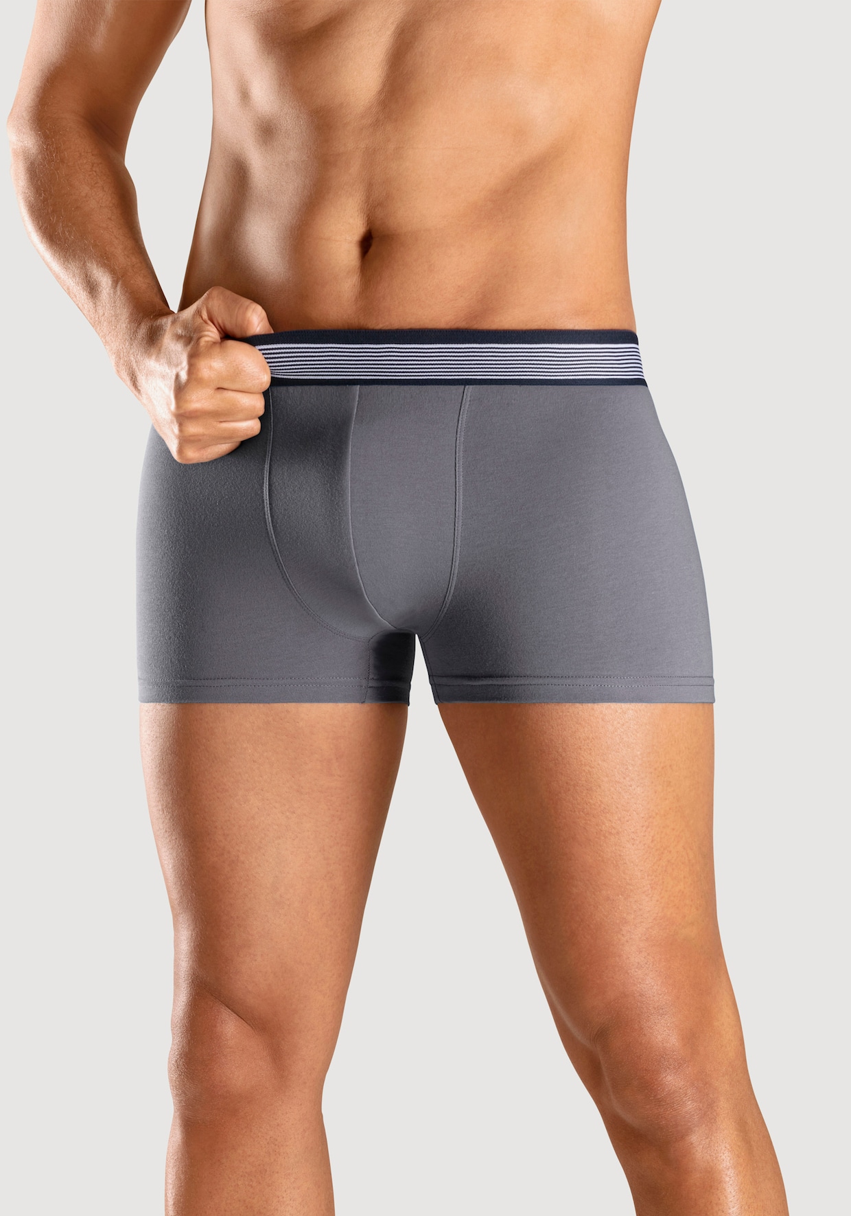 H.I.S Boxer - navy/lila/grijs/blauw