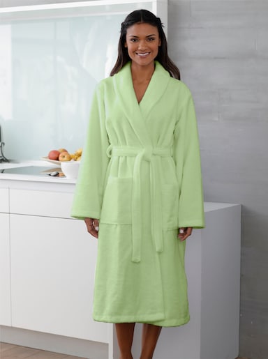 Plantier Bademantel - lindgrün