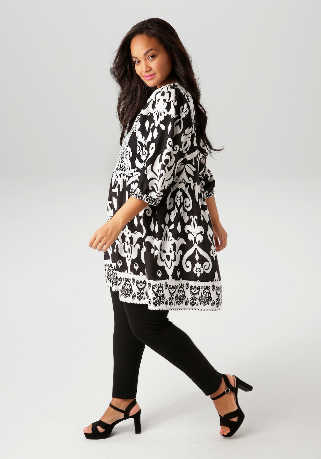 Aniston PLUS Leggings - schwarz