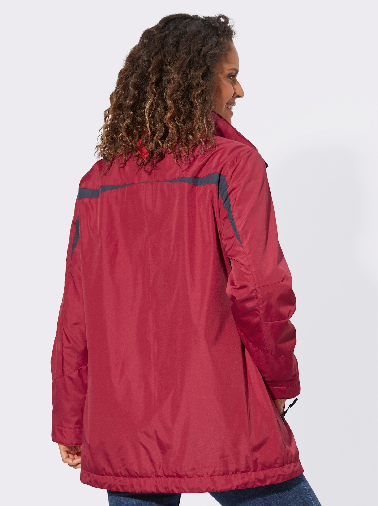 Functioneel jack wind- en waterafstotend - rood