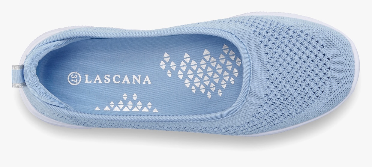 LASCANA Sneaker Ballerinas - hellblau