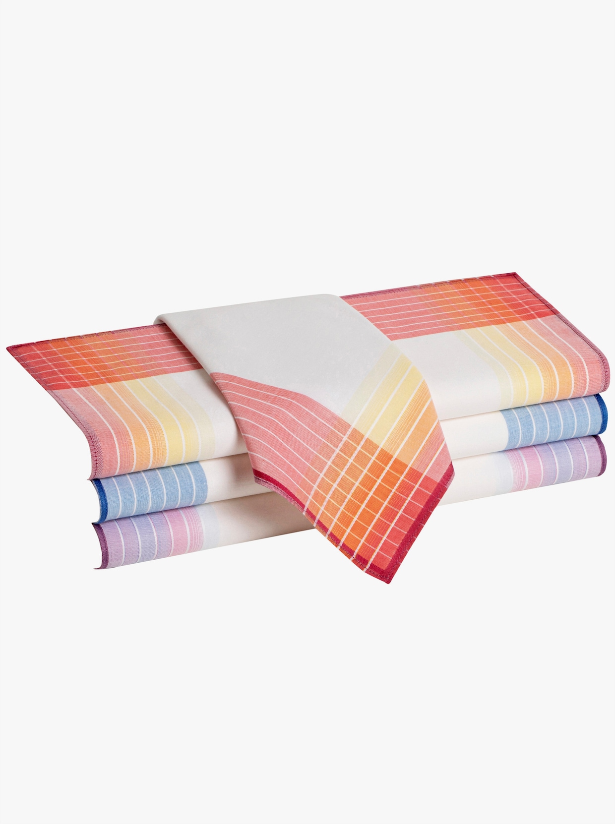 Damen-Taschentücher - farbig-sortiert