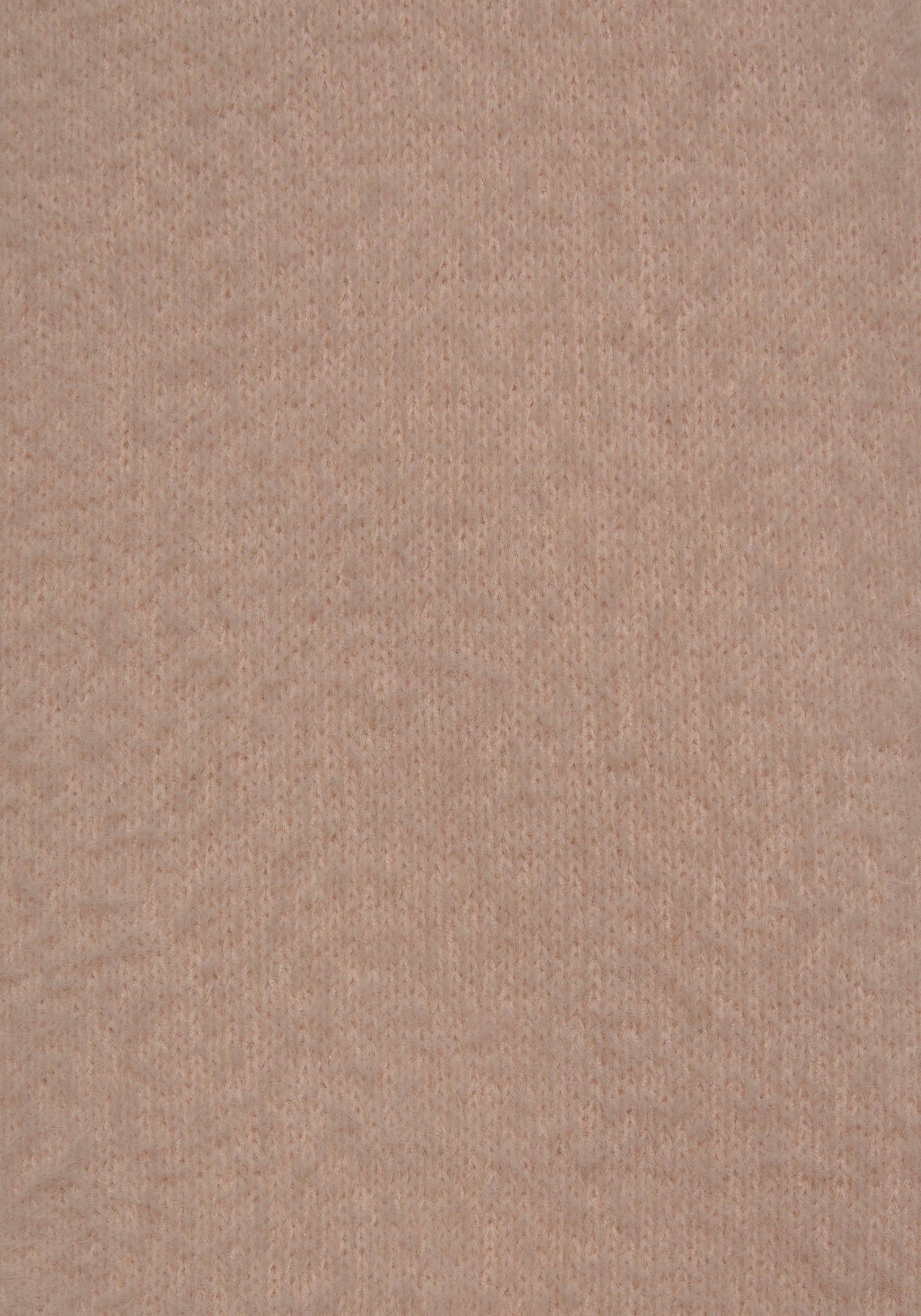 LASCANA Rundhalspullover - camelfarben