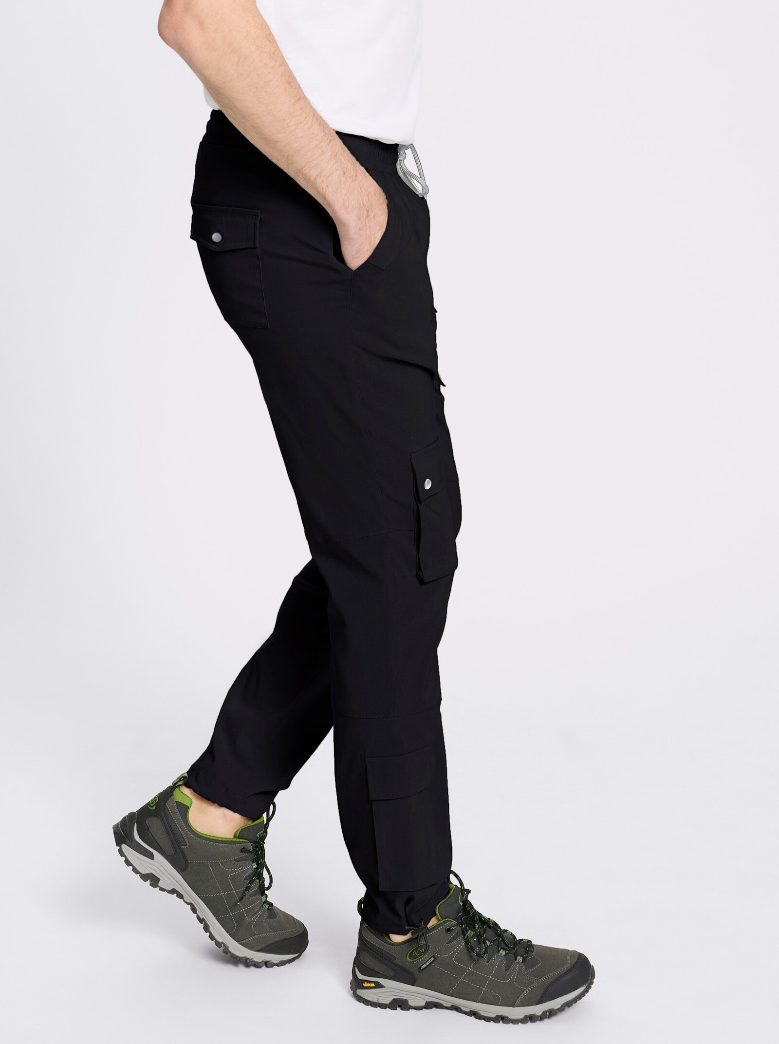 Catamaran Sports Trekkinghose aus hochwertiger Bengalin-Qualität - schwarz