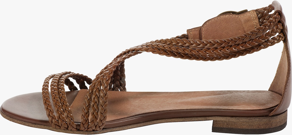 heine sandalen - bruin
