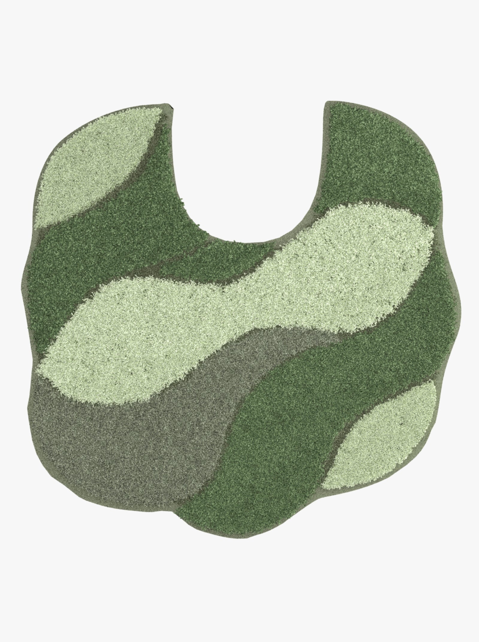 Grund Badematte - grün