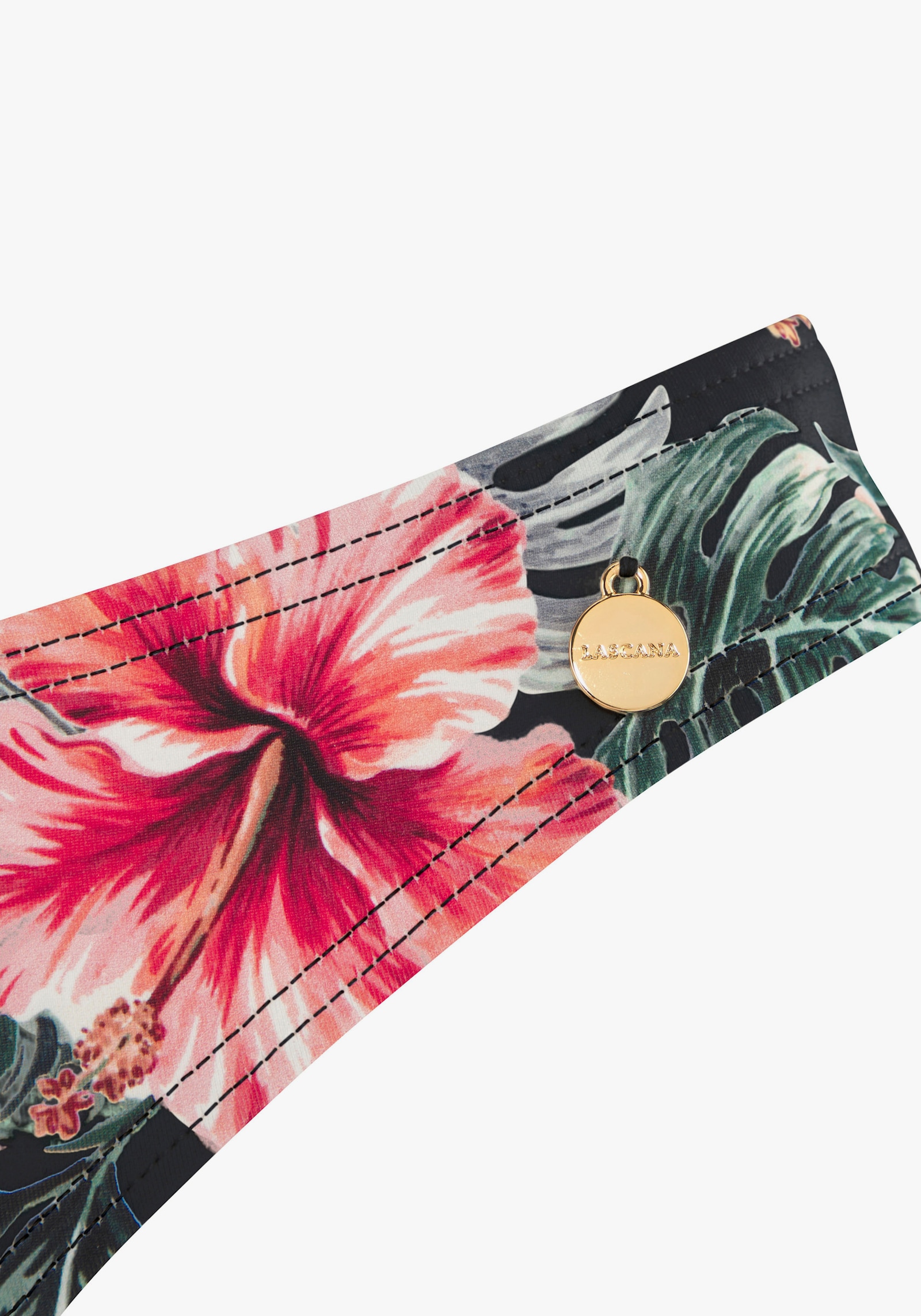 LASCANA Bikini-Hose - schwarz bedruckt