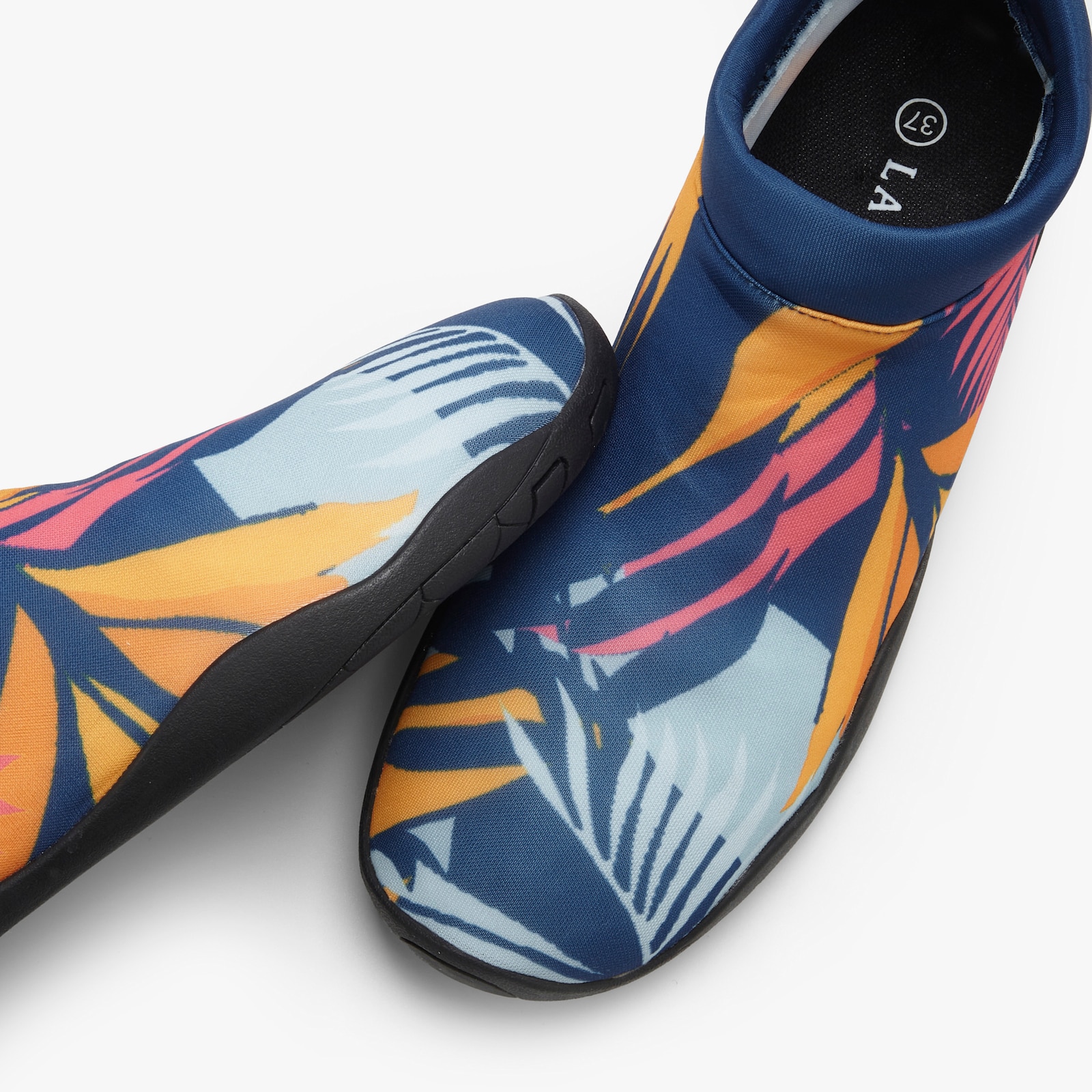 LASCANA Badeschuh - blau-orange