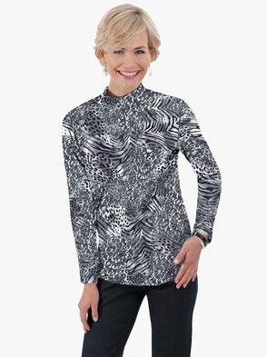 Shirt - grau-bedruckt