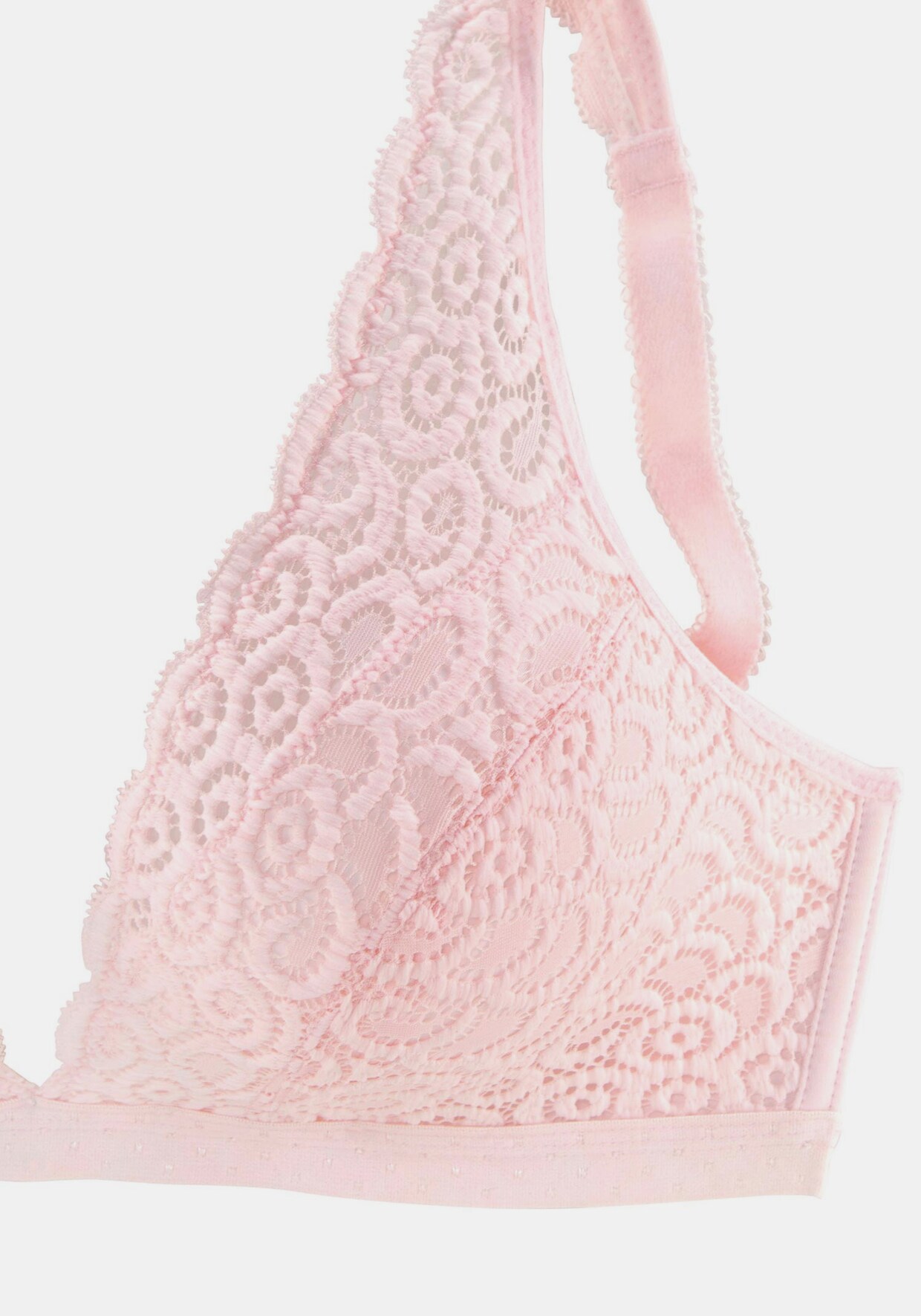 petite fleur Bralette-BH - puder+schwarz