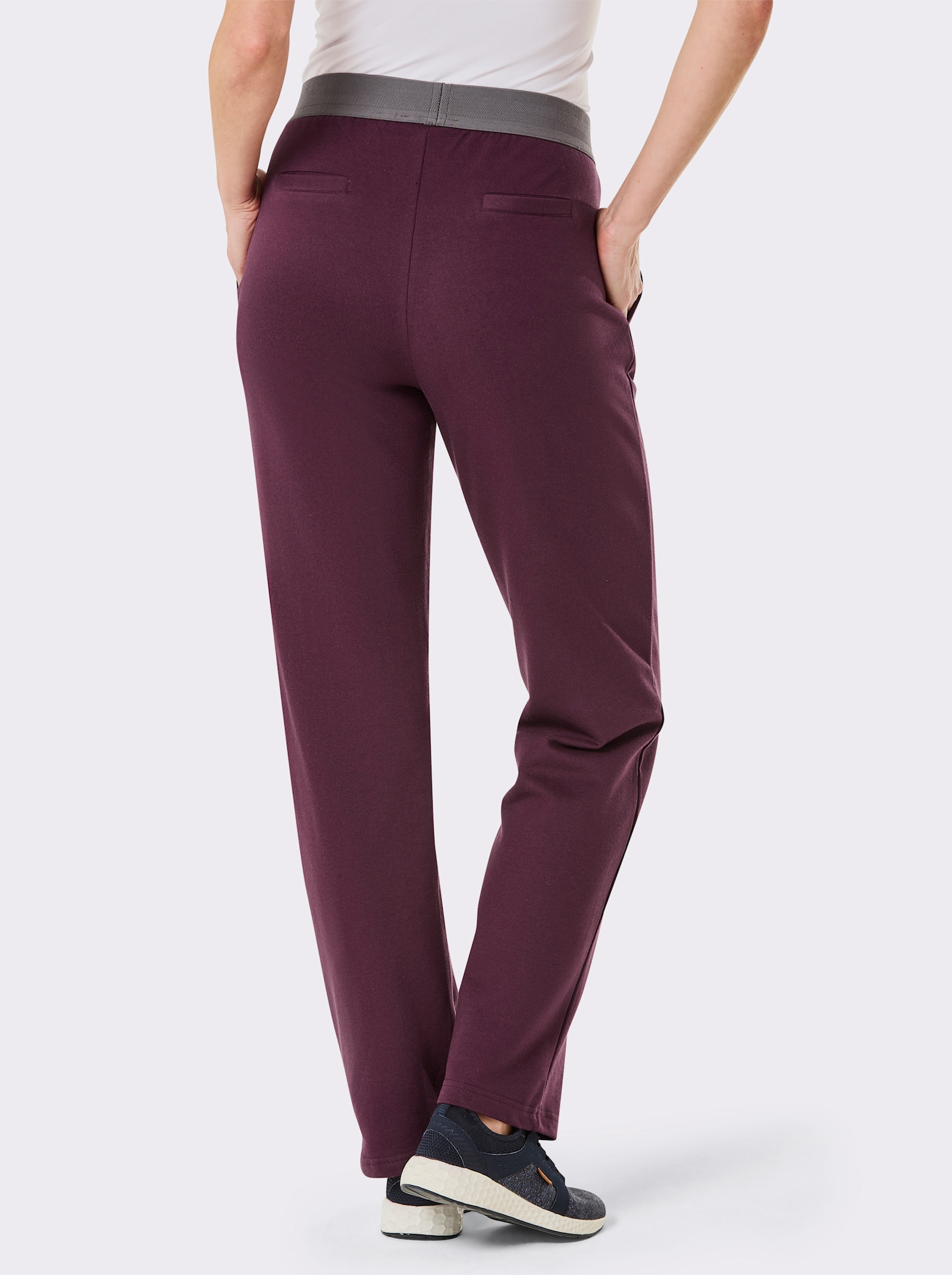 Catamaran Sports Freizeithose , innen wärmend angeraut - burgund