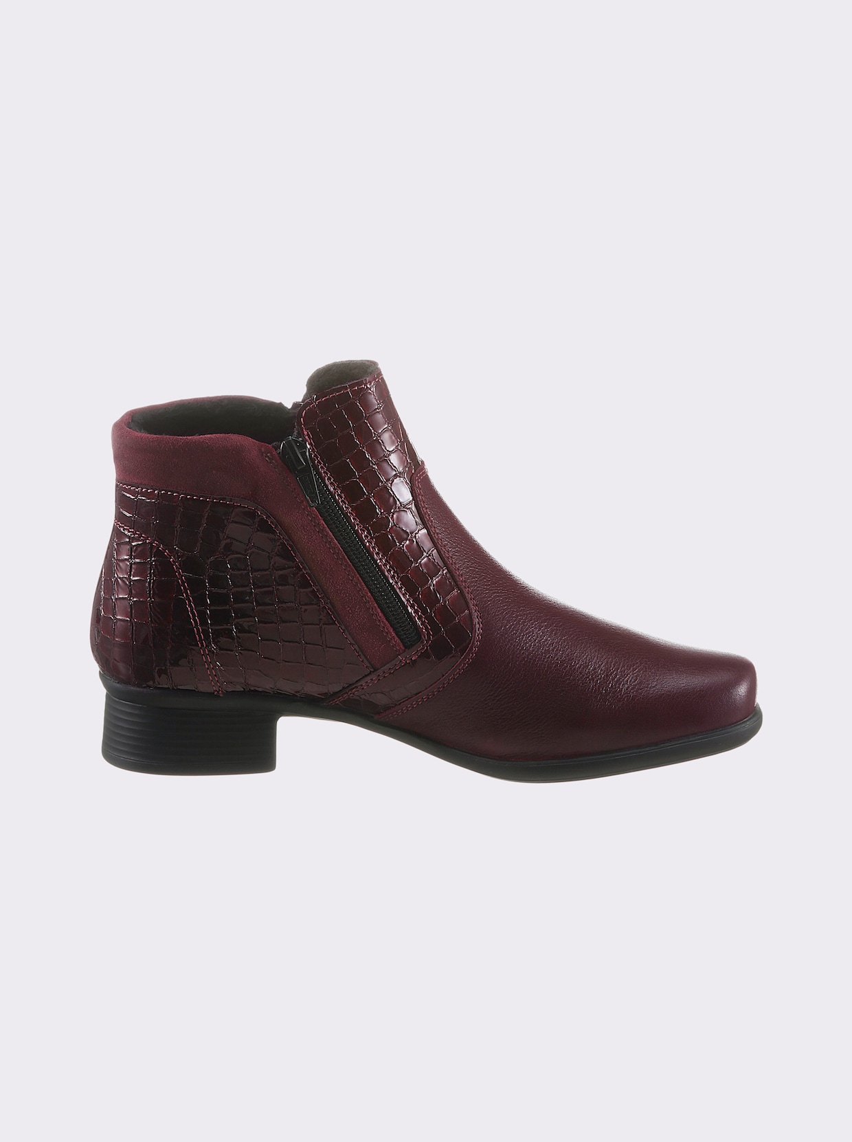 airsoft comfort+ Stiefelette - bordeaux