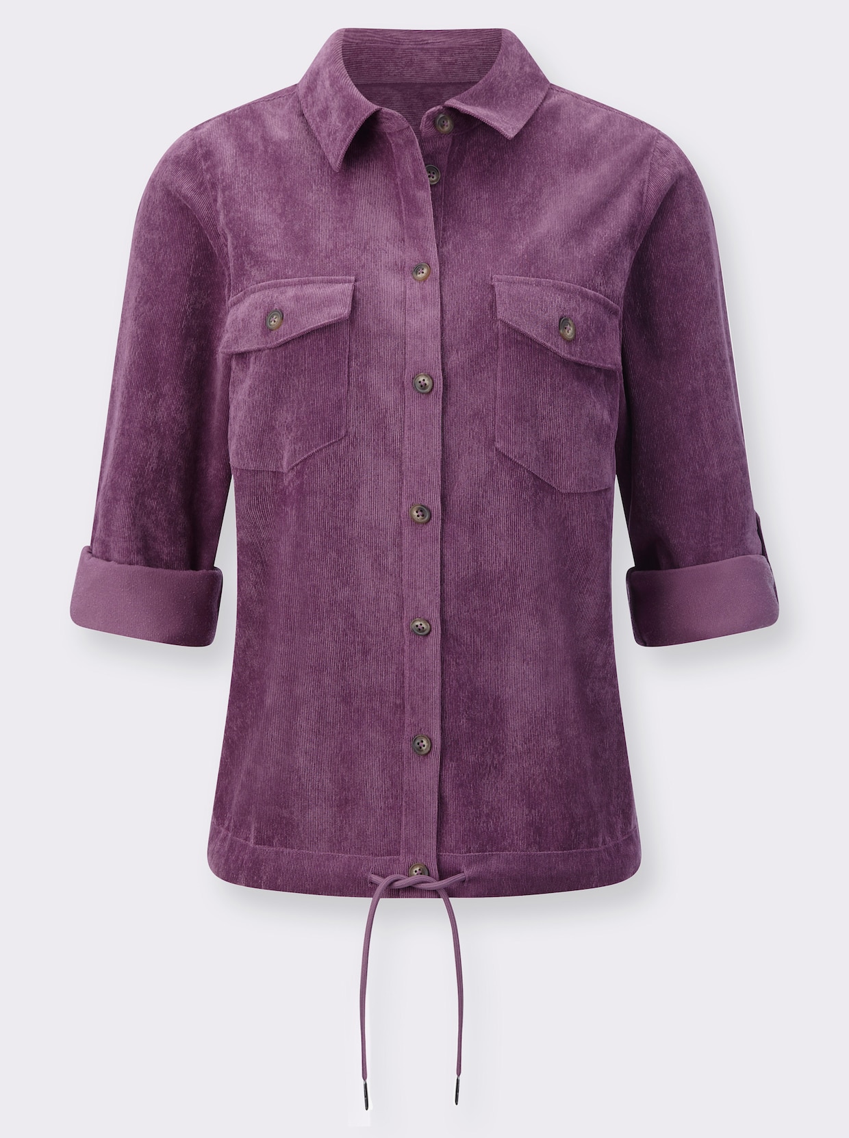 Blouse met lange mouwen - violet