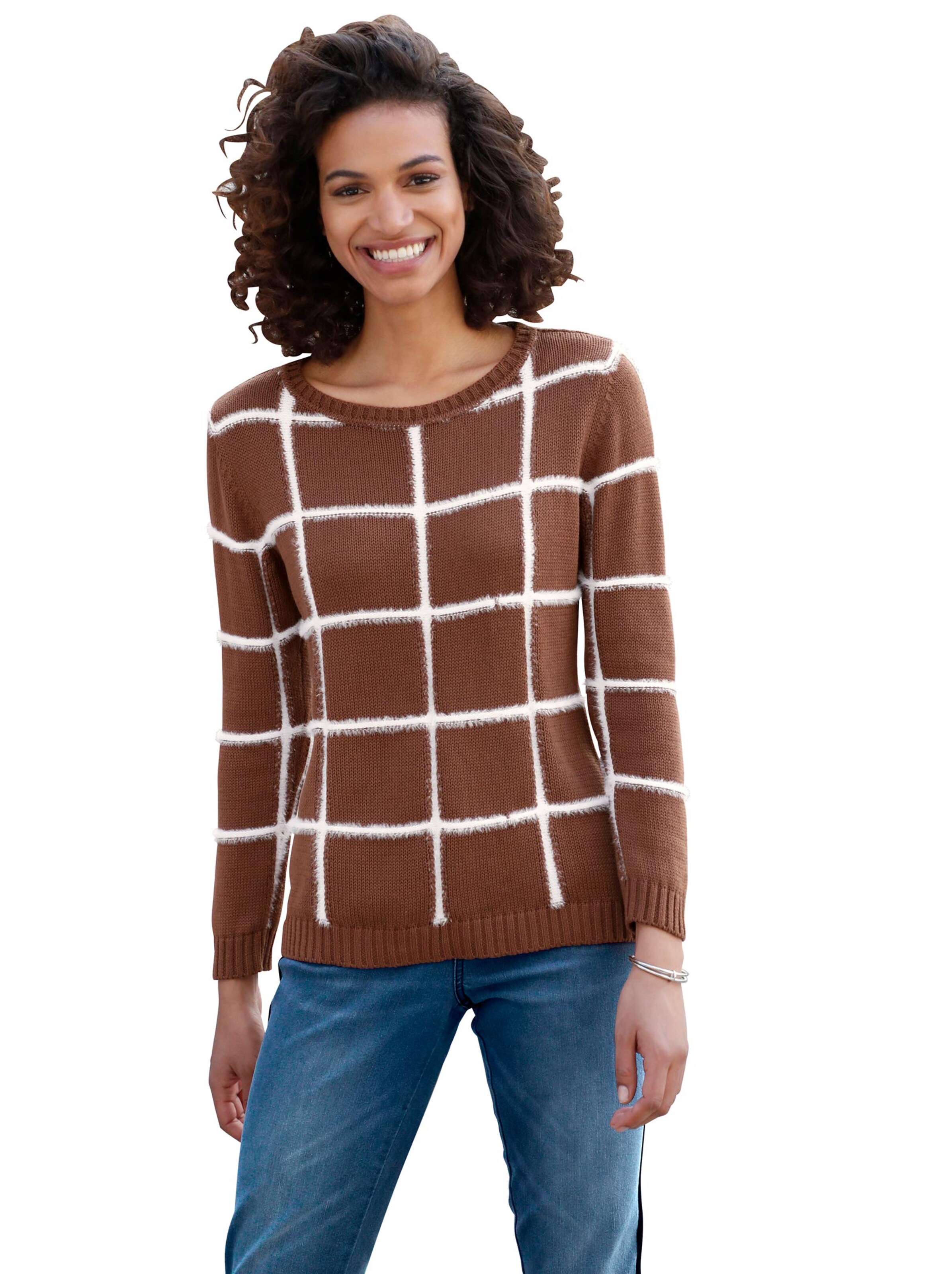 Pullover - kupferfarben